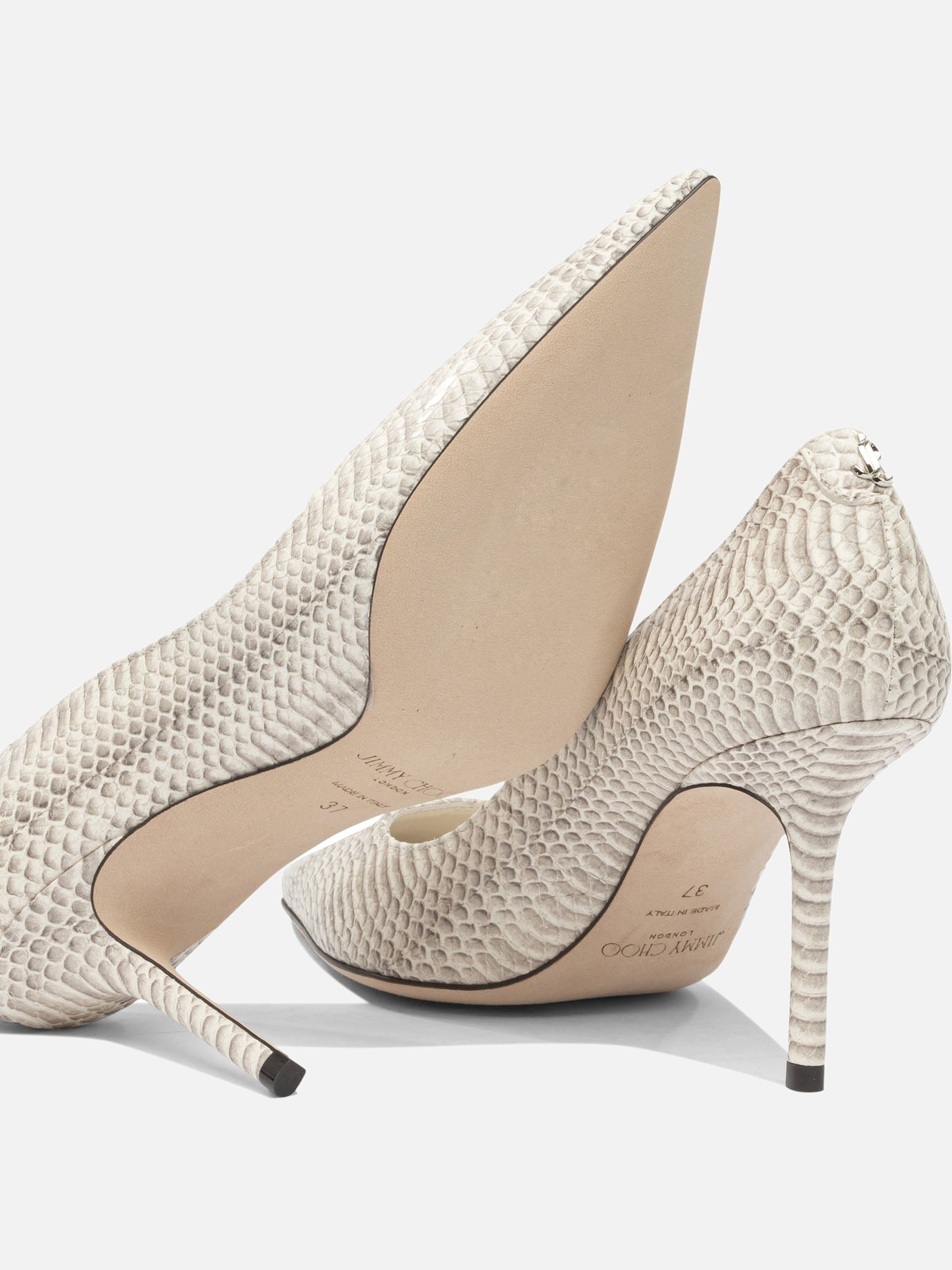Décolleté 100% domestic goat - 100% calf Grigio - Jimmy Choo Donna | PDP | VIETTI Online Store | Zoom-Modal_5