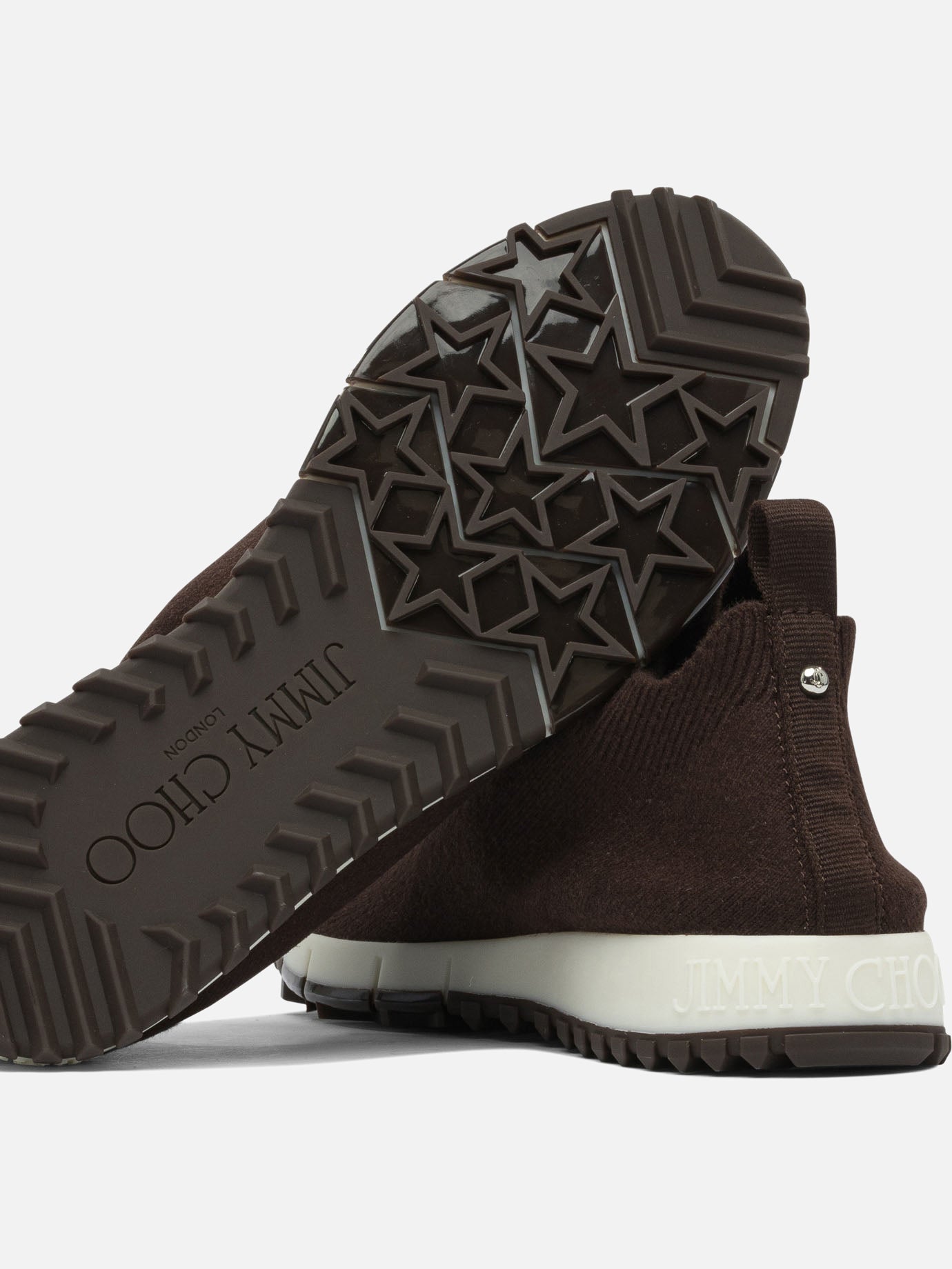Sneaker basse 100% textile - 100% rubber Marrone - Jimmy Choo Donna | PDP | VIETTI Online Store | Zoom-Modal_5