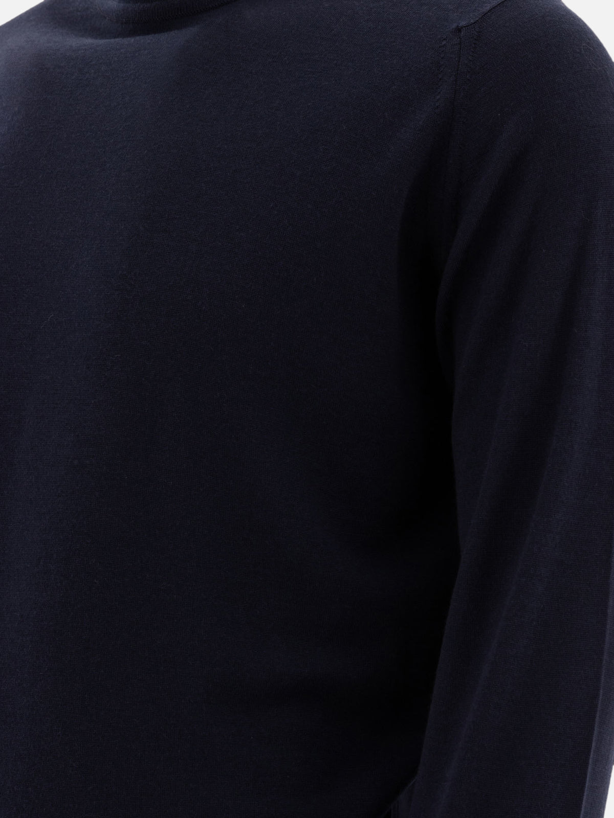 John Smedley Merino wool "Cherwell" turtleneck sweater Blue
