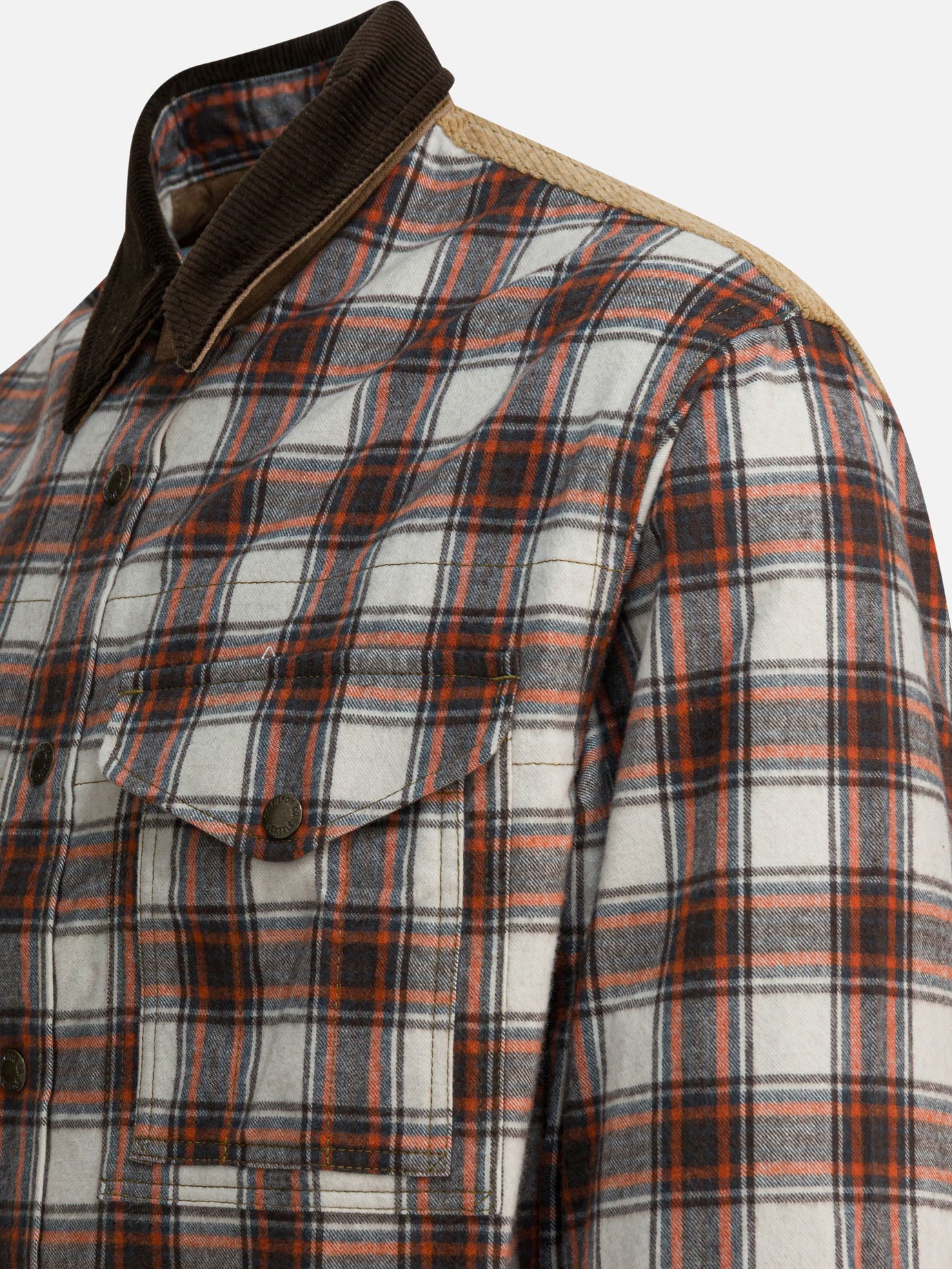 Overshirt jackets Check Brown - Junya Watanabe MAN Men | PDP | VIETTI Online Store | Zoom-Modal_4
