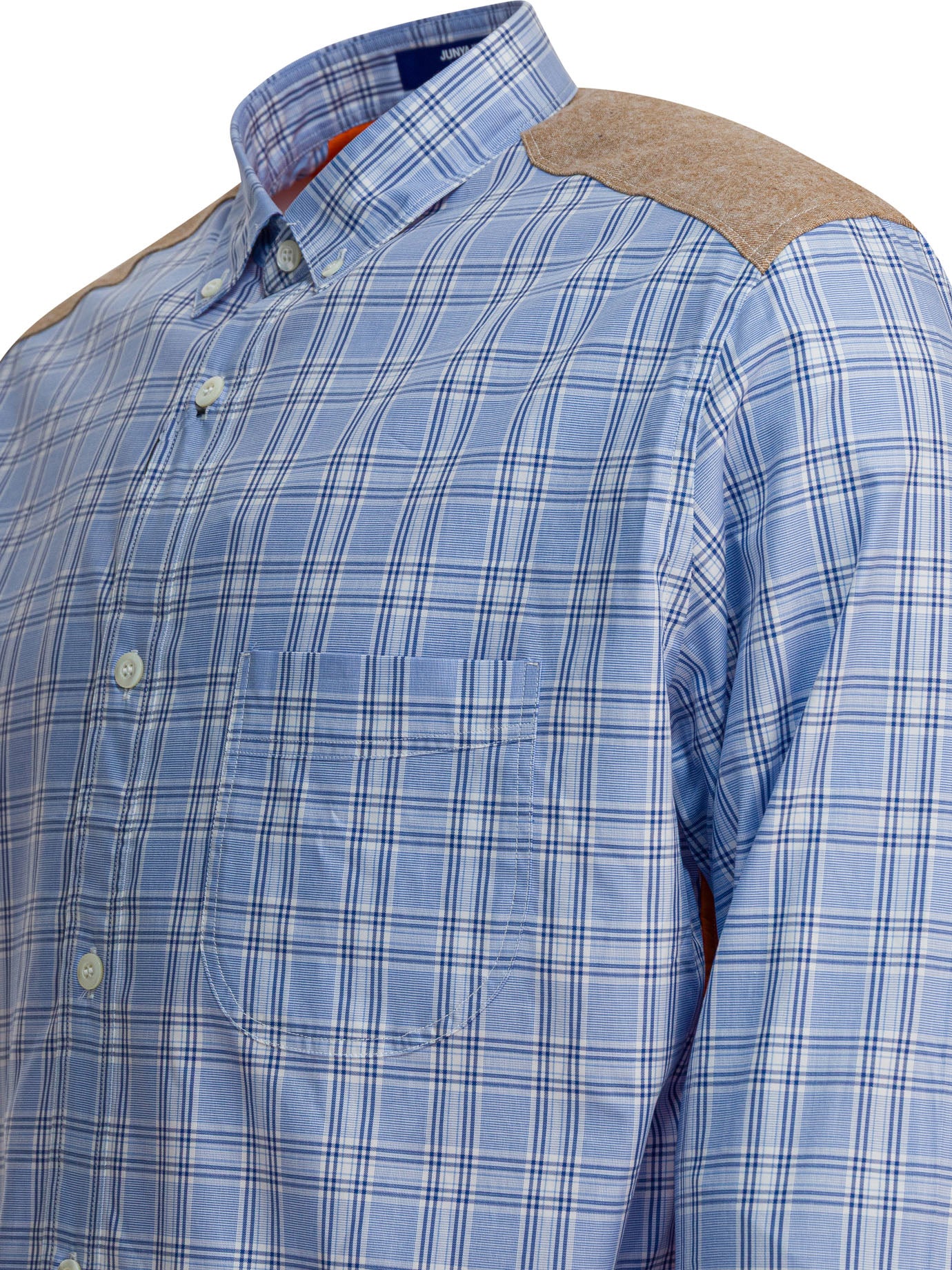 Casual shirts Check Light blue - Junya Watanabe MAN Men | PDP | VIETTI Online Store | Zoom-Modal_4
