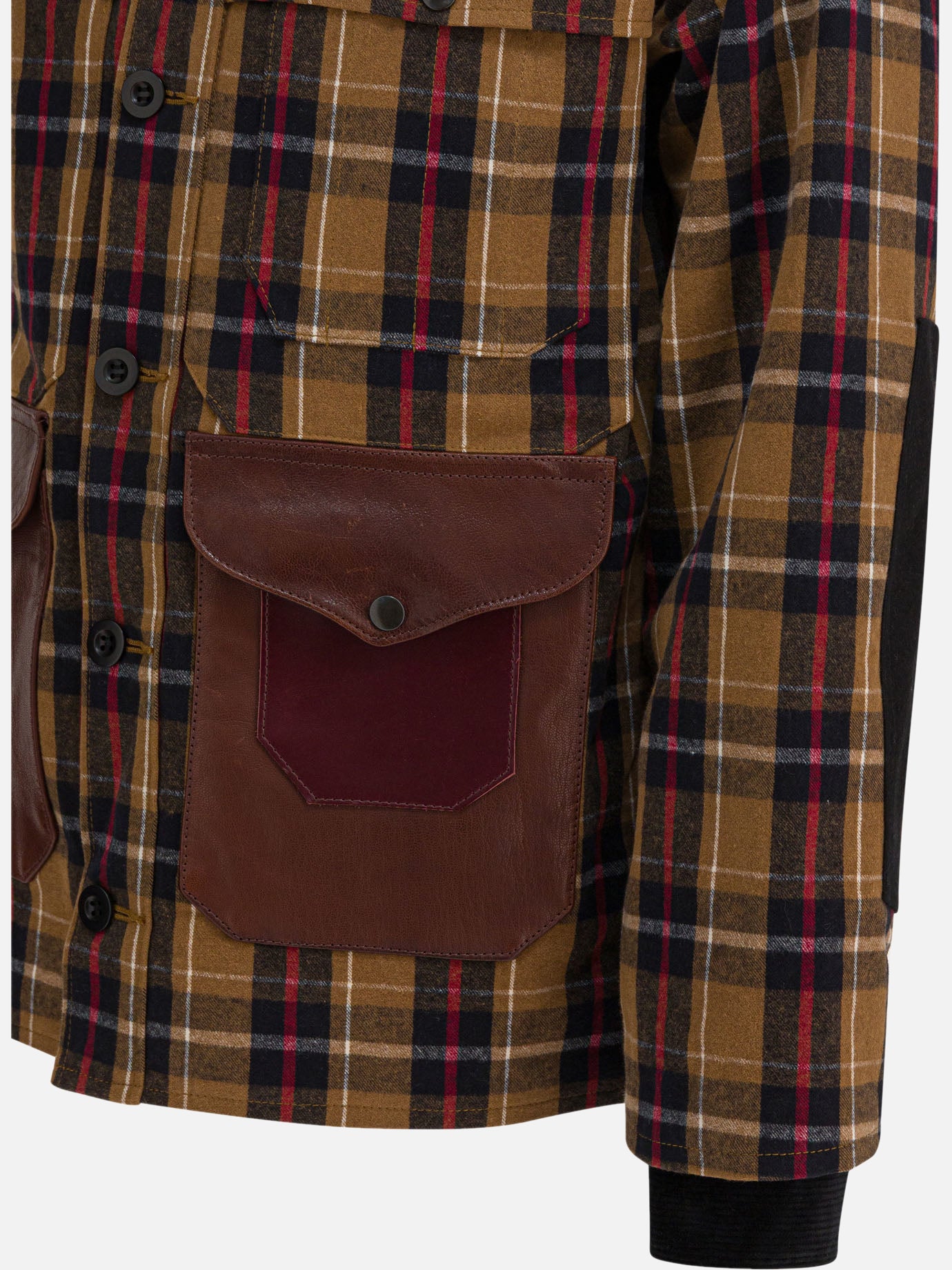 Quilted & Utility Jackets Check Brown - Junya Watanabe MAN Men | PDP | VIETTI Online Store | Zoom-Modal_4