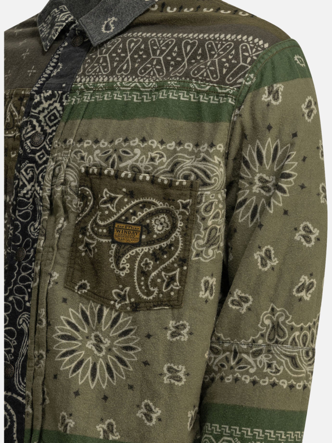 Overshirt jackets Graphics Black - KAPITAL Men | PDP | VIETTI Online Store | Zoom-Modal_6