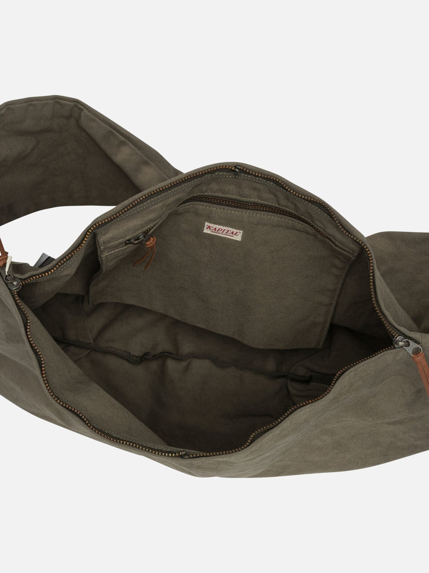 Large bags 100% cotton Grey - KAPITAL Men | PDP | VIETTI Online Store | Zoom-Modal_4