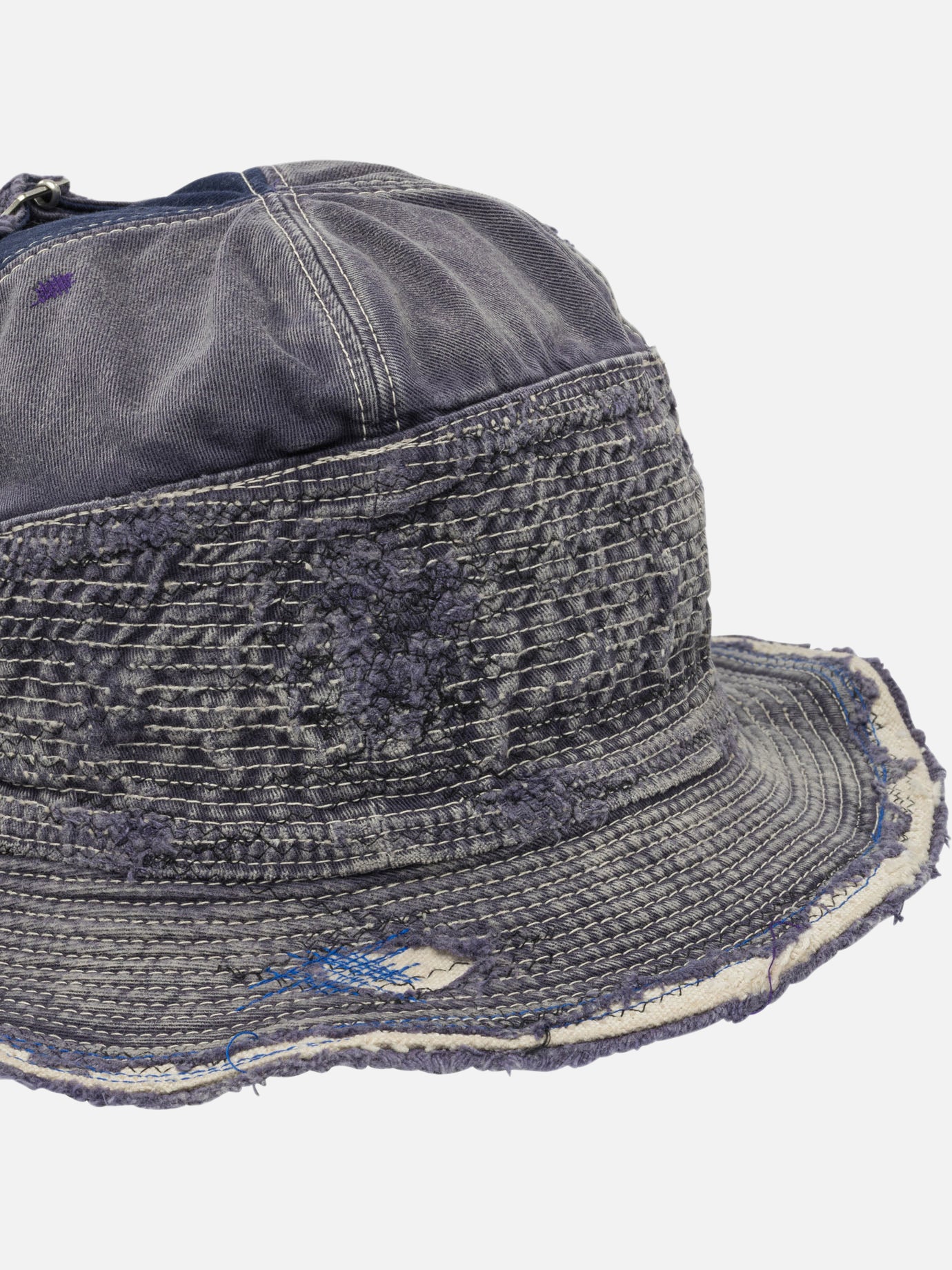 Cappelli bucket 100% cotton Viola - KAPITAL Uomo | PDP | VIETTI Online Store | Zoom-Modal_4