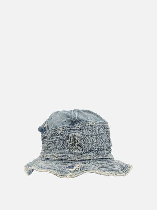 Bucket hats 100% cotton Blue - KAPITAL Men | PLP | VIETTI Online Store | 2