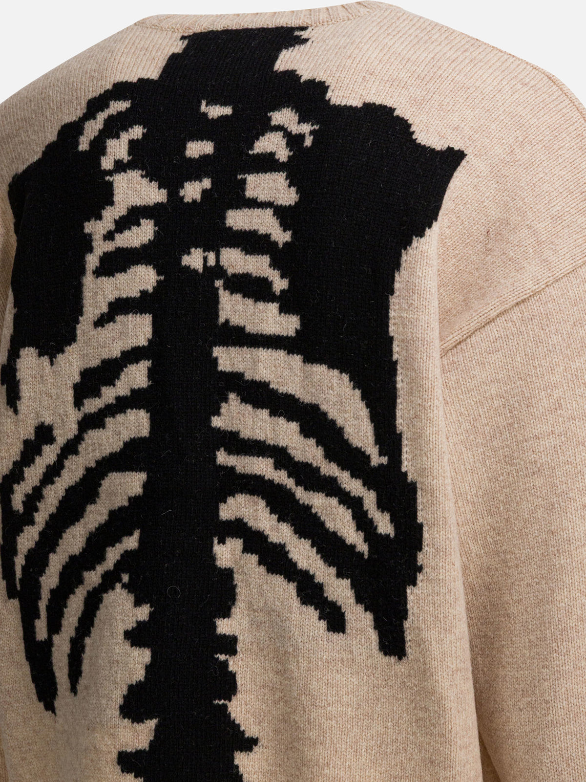 KAPITAL "Bone" Sweater Beige