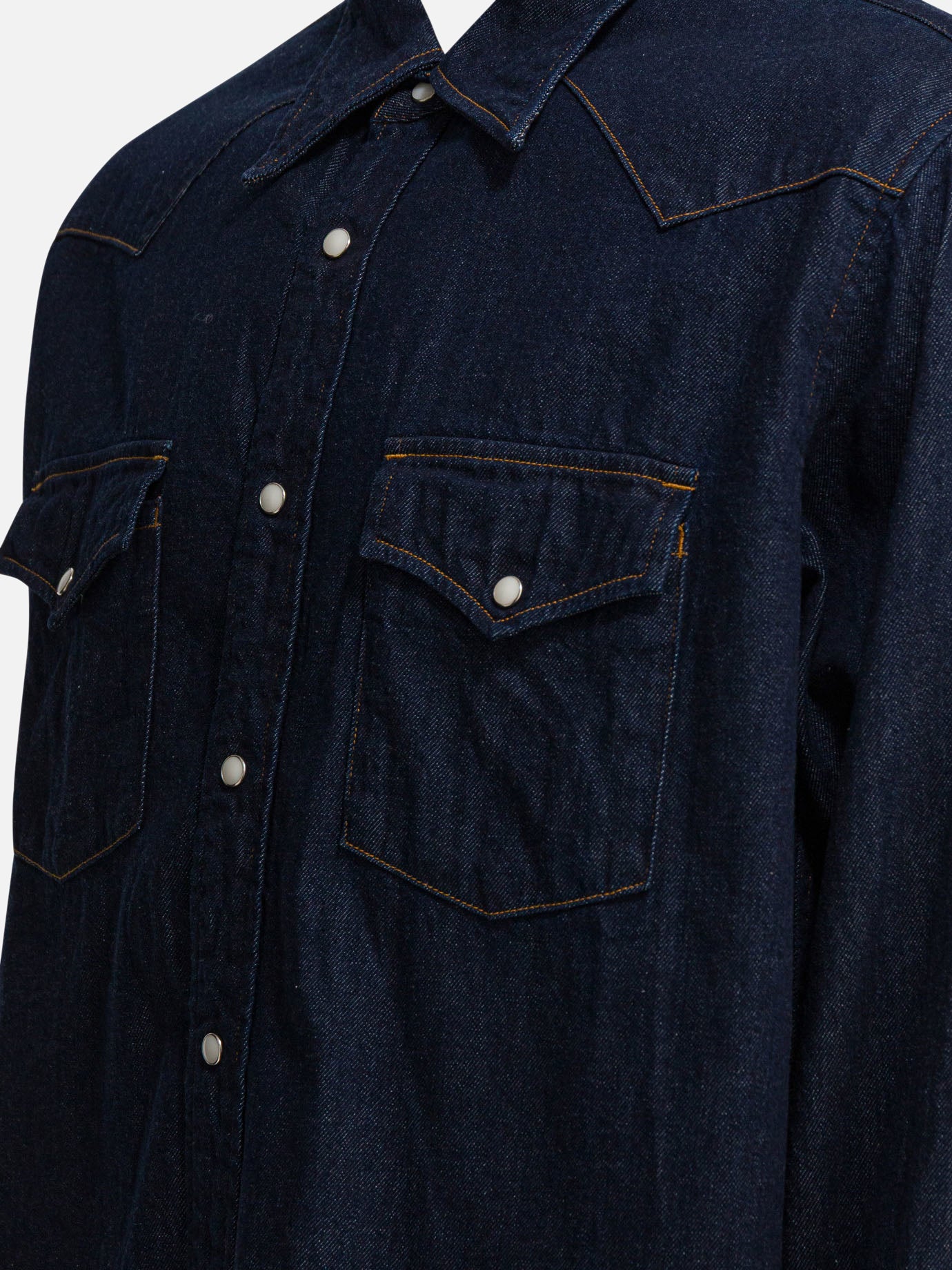 Casual shirts Solid colour Blue - KAPITAL Men | PDP | VIETTI Online Store | Zoom-Modal_6