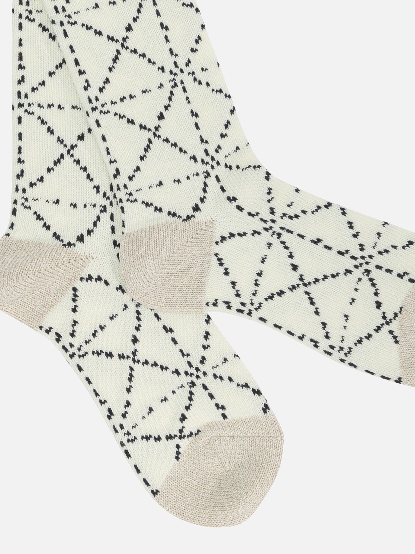 Classic socks Graphics Beige - KAPITAL Men | PDP | VIETTI Online Store | Zoom-Modal_2