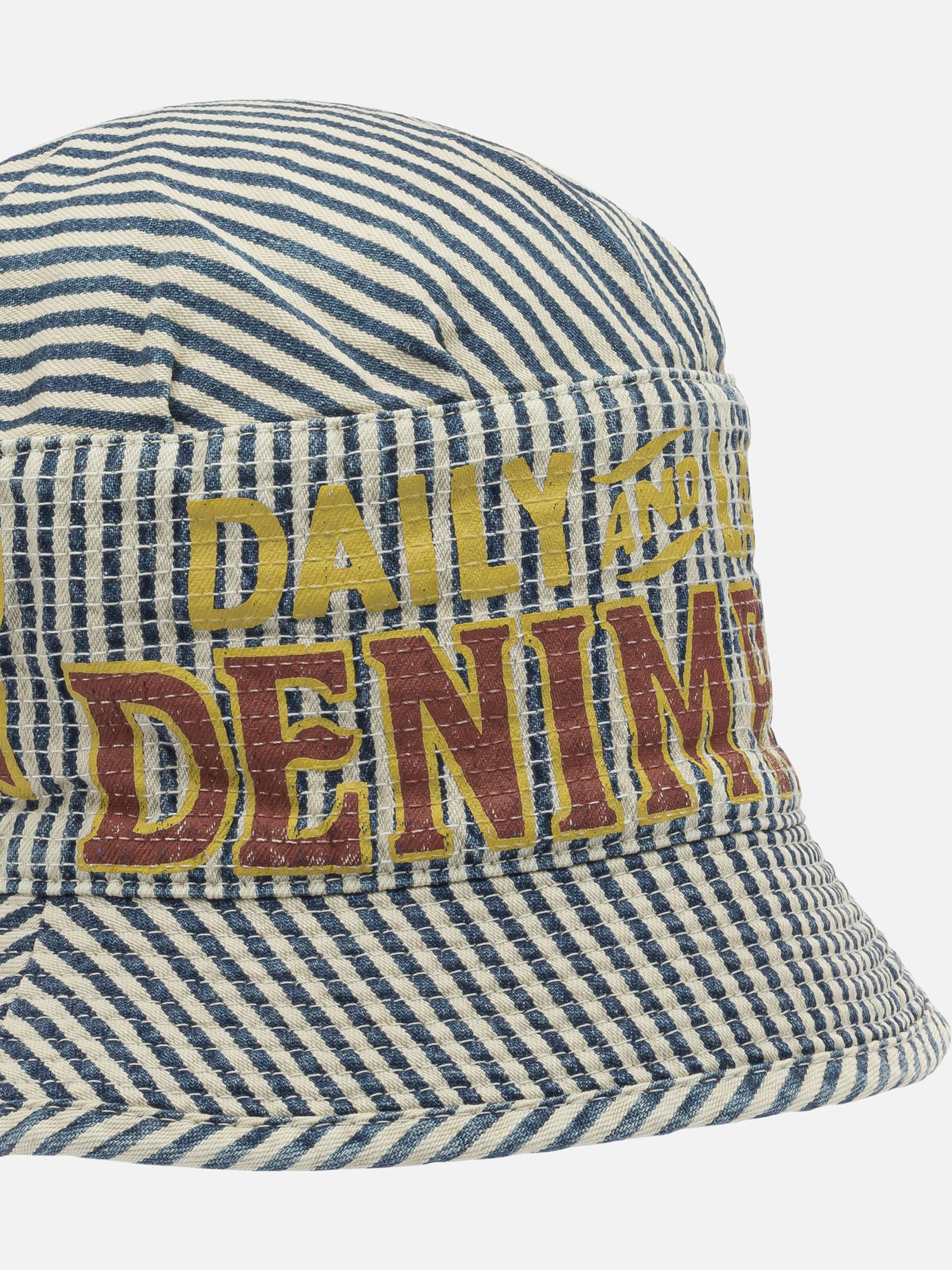 Bucket hats 100% cotton White - KAPITAL Men | PDP | VIETTI Online Store | Zoom-Modal_4