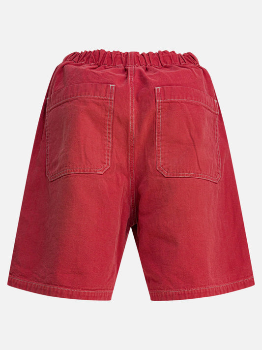 Drawstring shorts Solid colour Brown - KAPITAL Men | PLP | VIETTI Online Store | 2