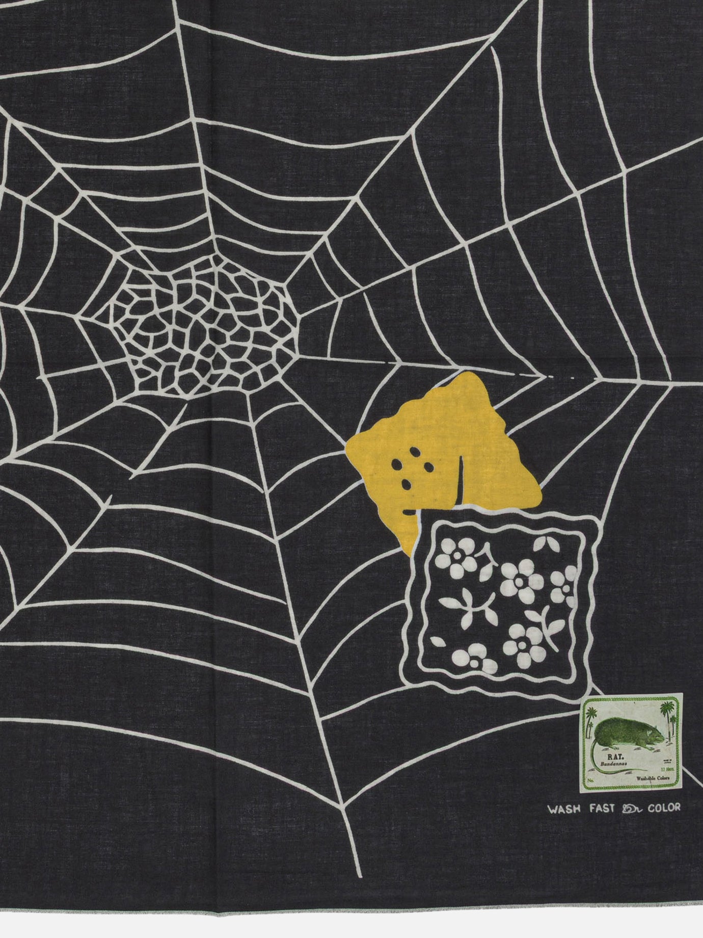 Fermacapelli 100% cotton Nero - KAPITAL Uomo | PDP | VIETTI Online Store | Zoom-Modal_2
