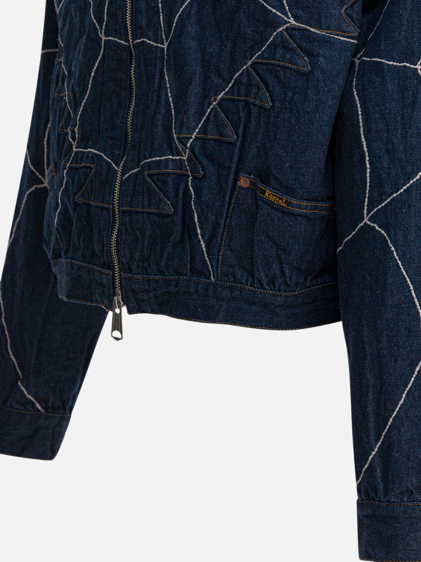 Denim jackets Embroidered Blue - KAPITAL Men | PDP | VIETTI Online Store | Zoom-Modal_4