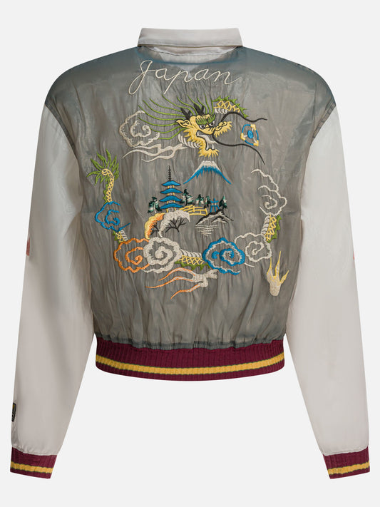 Bomber jackets Embroidered Green - KAPITAL Men | PLP | VIETTI Online Store | 2