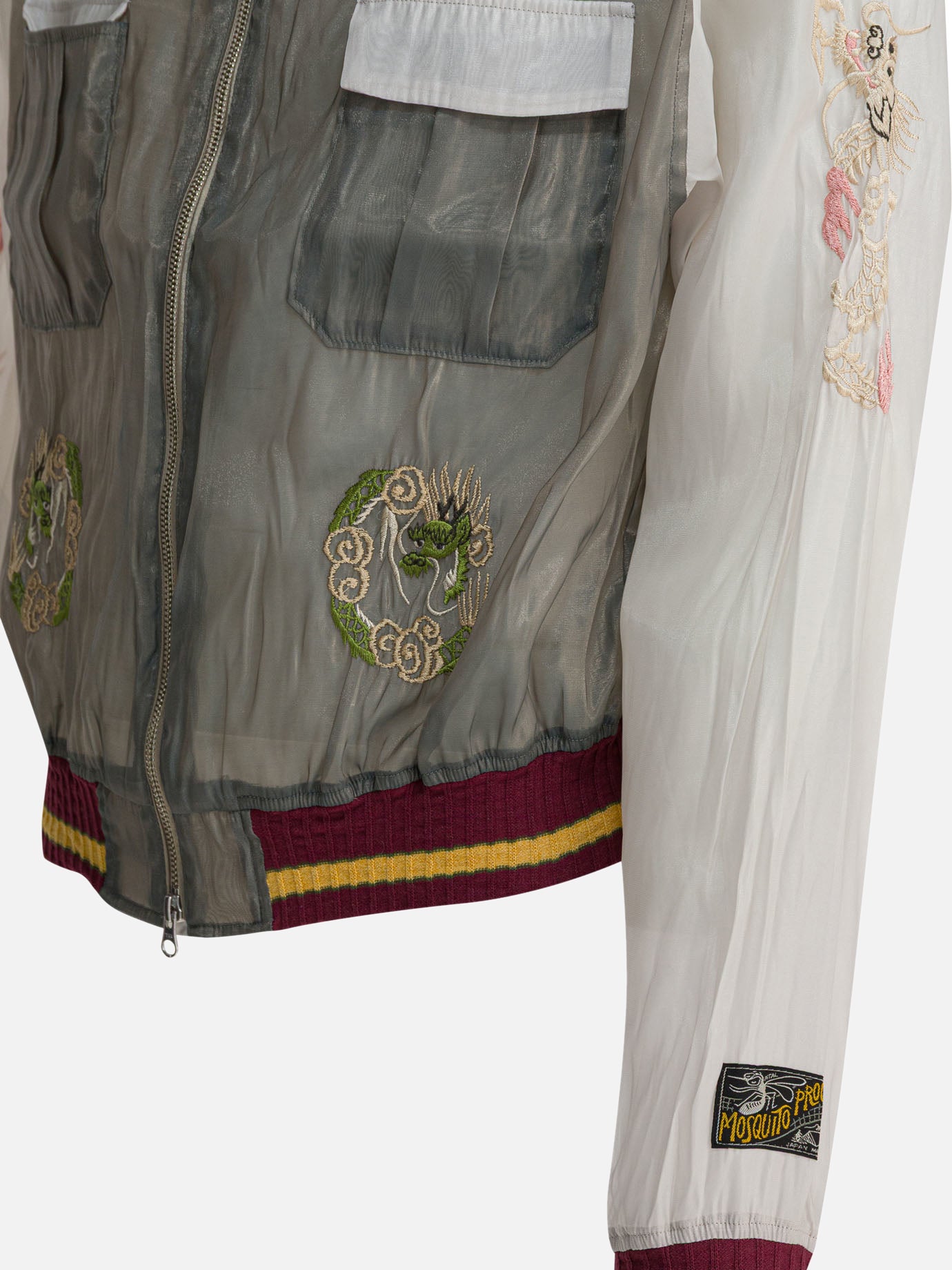 Bomber Embroidered Verde - KAPITAL Uomo | PDP | VIETTI Online Store | Zoom-Modal_4