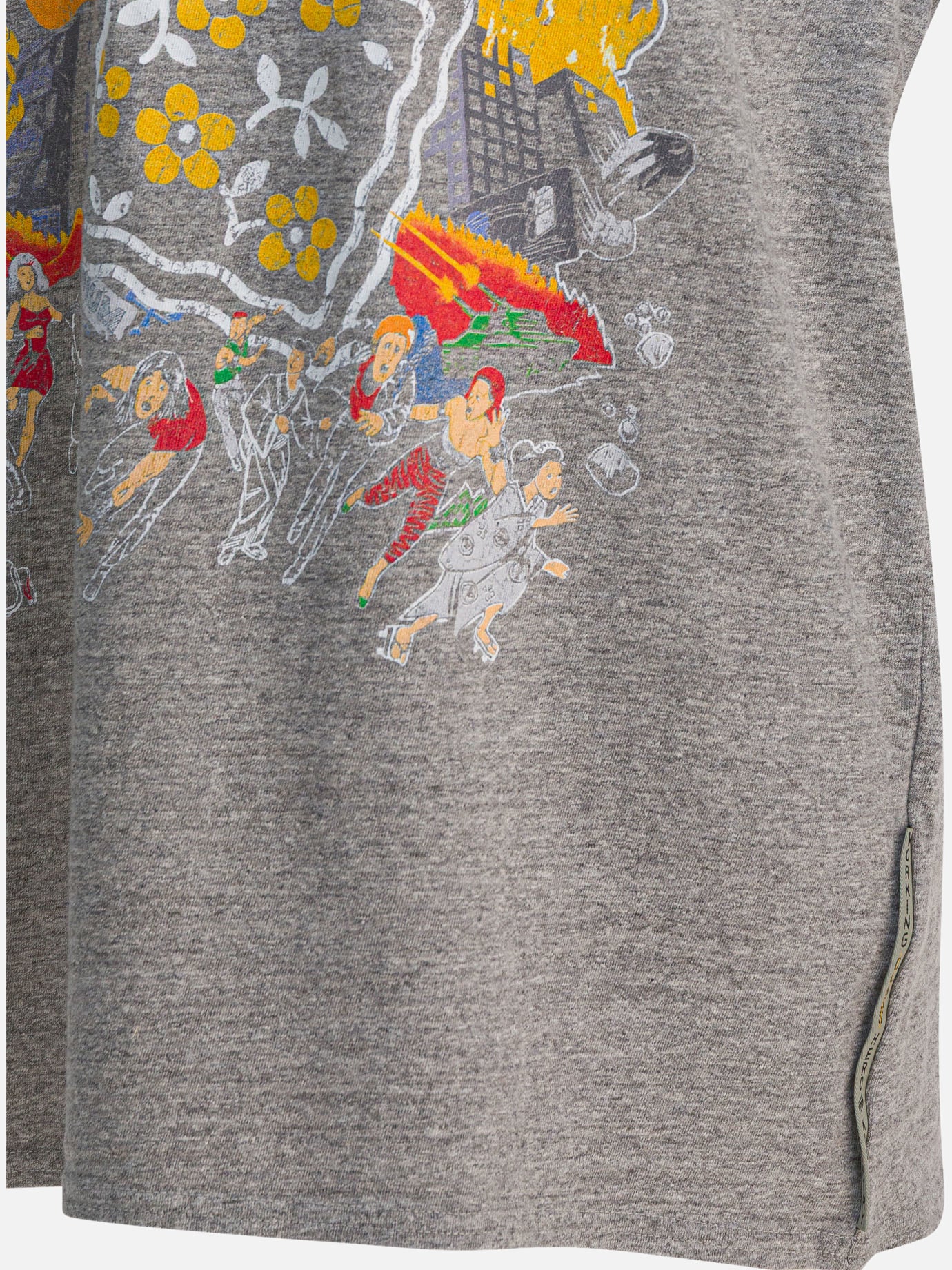 Crewneck t-shirts Graphics Grey - KAPITAL Men | PDP | VIETTI Online Store | Zoom-Modal_4