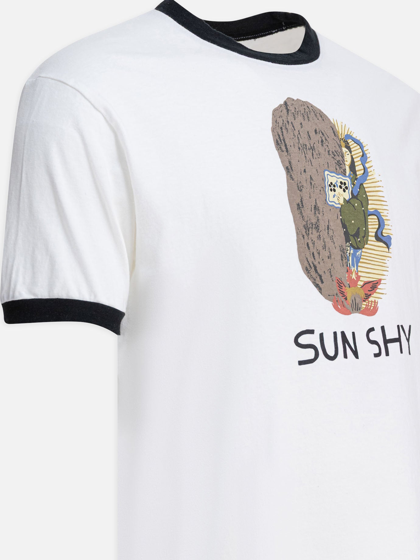 T-shirt girocollo Graphics Bianco - KAPITAL Uomo | PDP | VIETTI Online Store | Zoom-Modal_4