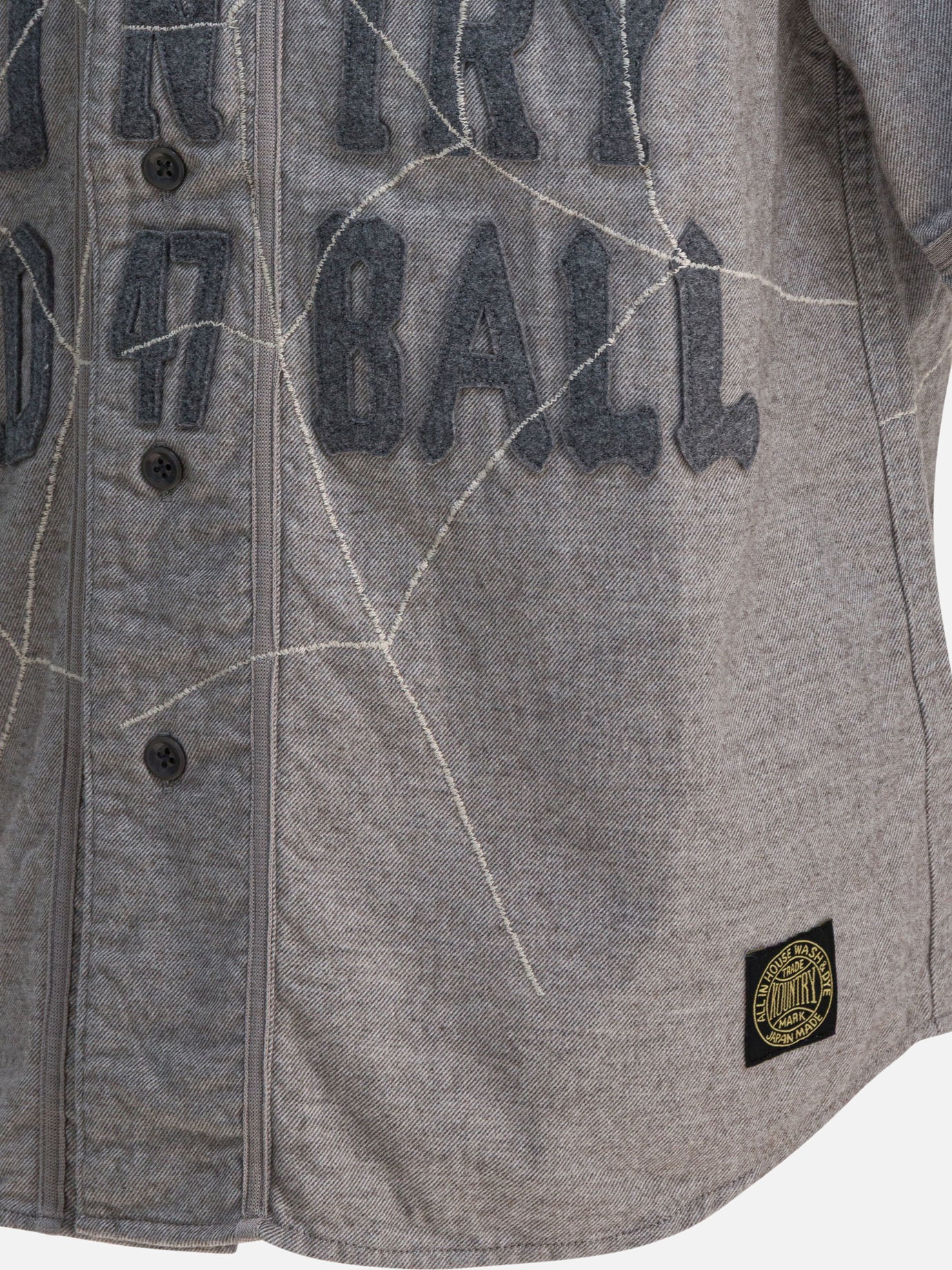 Casual shirts Graphics Grey - KAPITAL Men | PDP | VIETTI Online Store | Zoom-Modal_4
