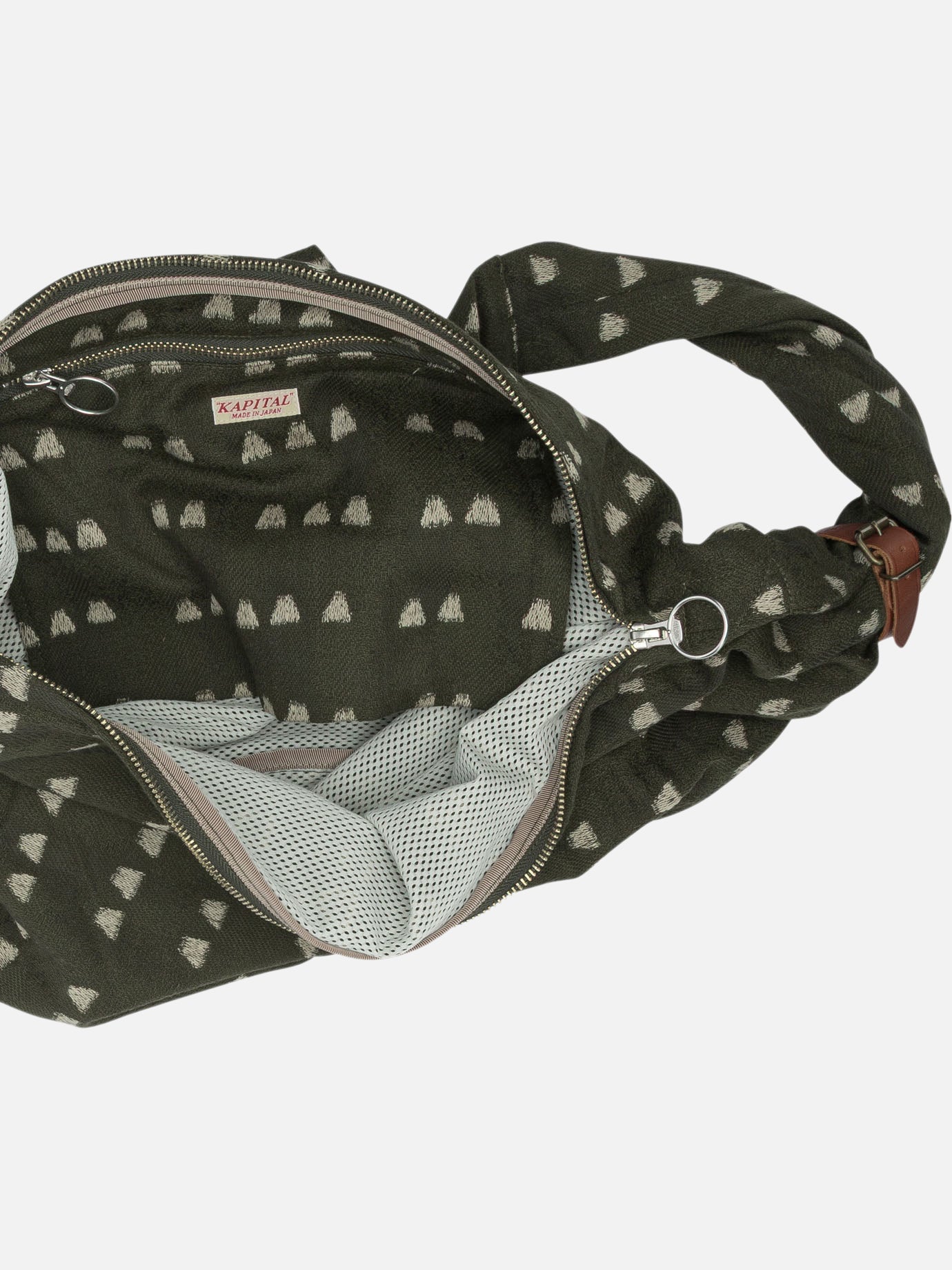 Borse medie 100% cotton Verde - KAPITAL Uomo | PDP | VIETTI Online Store | Zoom-Modal_4