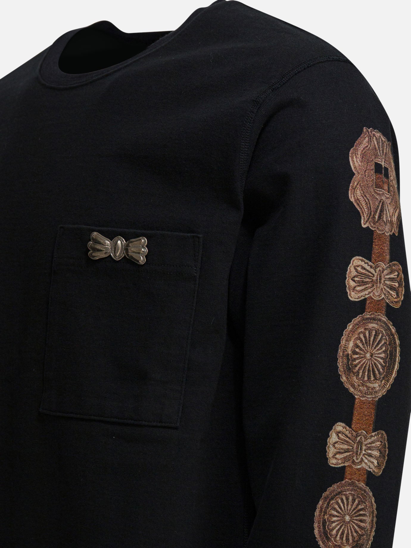 Crewneck t-shirts Graphics Black - KAPITAL Men | PDP | VIETTI Online Store | Zoom-Modal_4