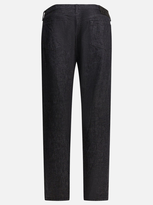 Jeans a gamba dritta Solid colour Nero - KAPITAL Uomo | PLP | VIETTI Online Store | 2