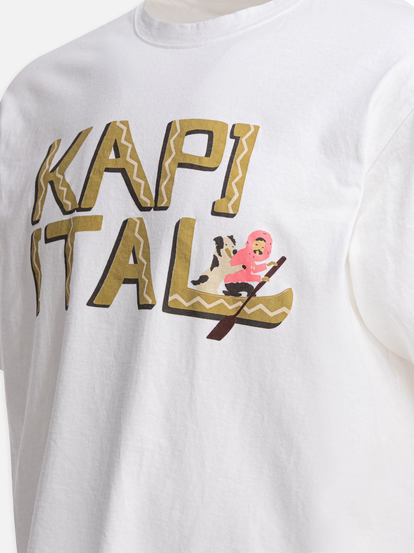 Crewneck t-shirts Graphics White - KAPITAL Men | PDP | VIETTI Online Store | Zoom-Modal_4