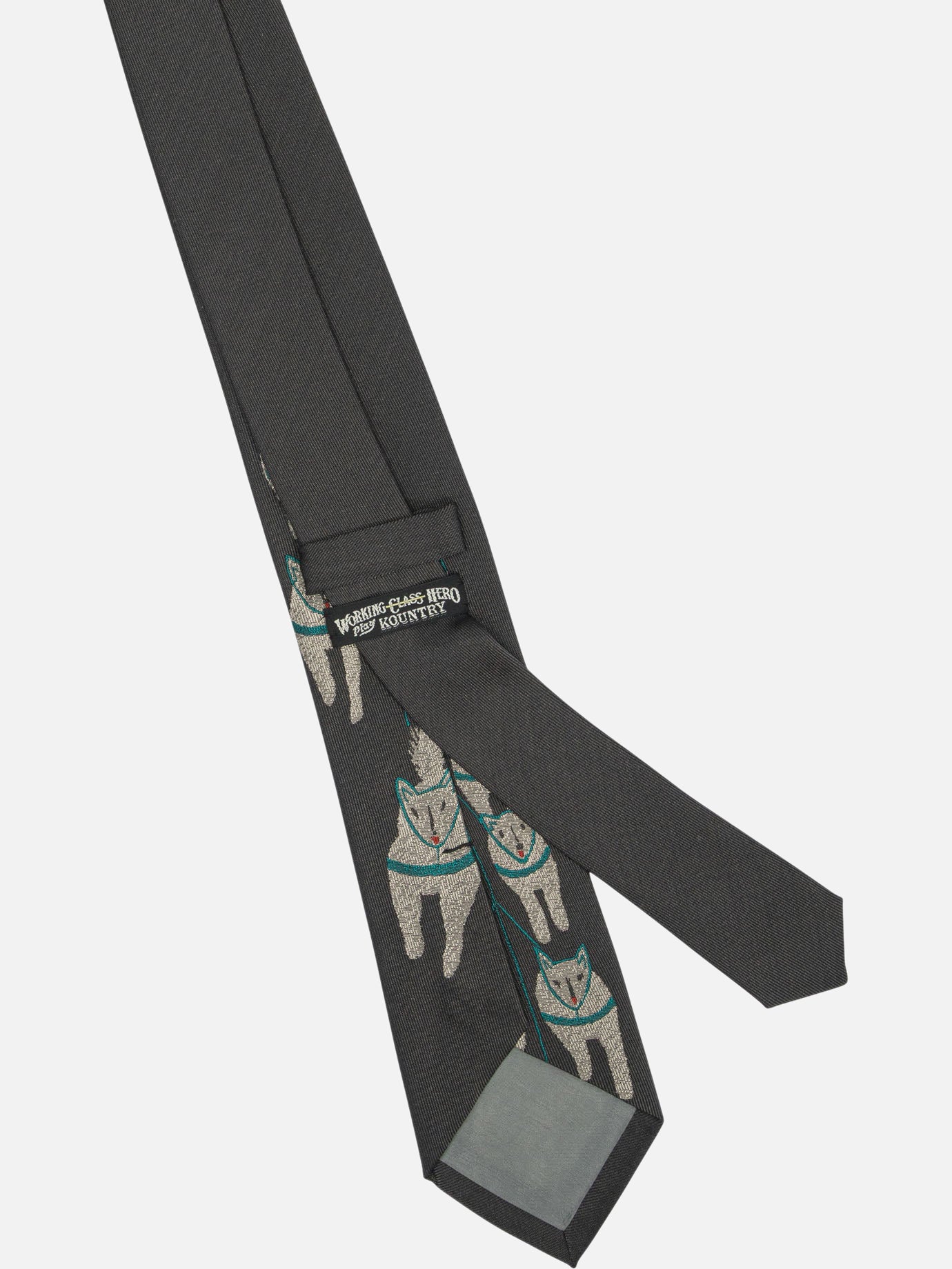Ties 100% silk Black - KAPITAL Men | PDP | VIETTI Online Store | Zoom-Modal_2
