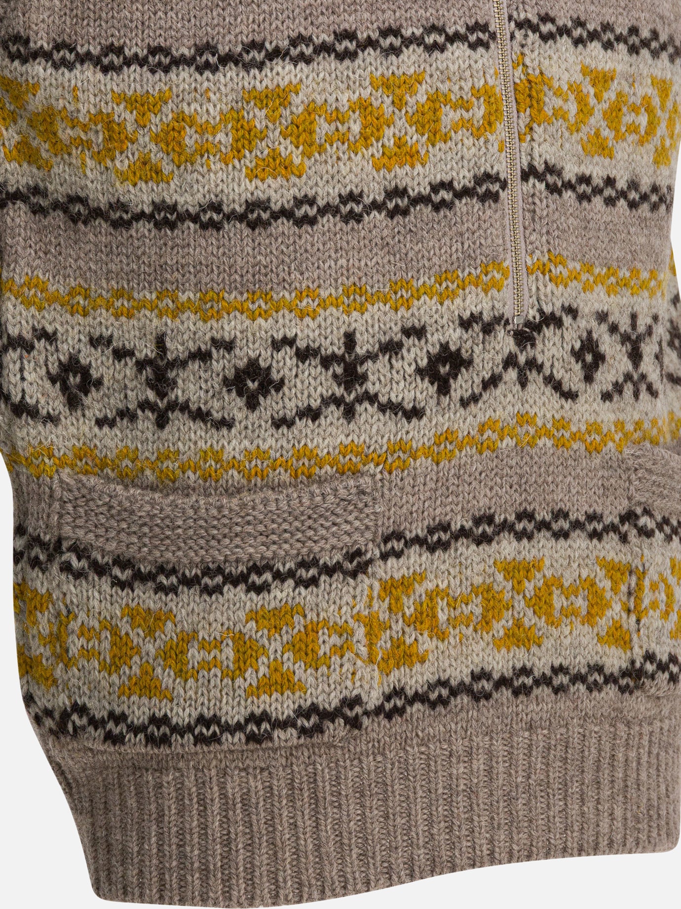 Vests Textured knit Yellow - KAPITAL Men | PDP | VIETTI Online Store | Zoom-Modal_4