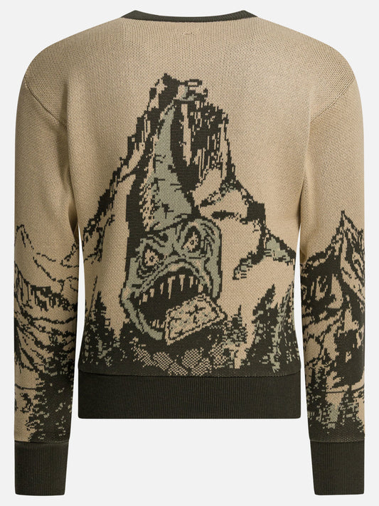 Crewneck sweaters Graphics Beige - KAPITAL Men | PLP | VIETTI Online Store | 2