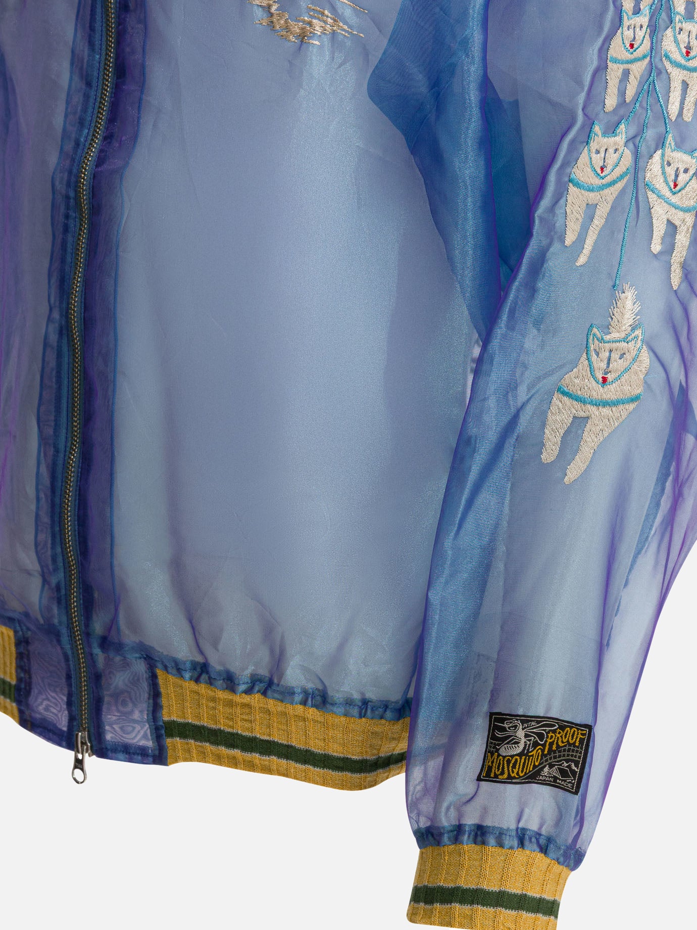 Bomber jackets Embroidered Light blue - KAPITAL Men | PDP | VIETTI Online Store | Zoom-Modal_4