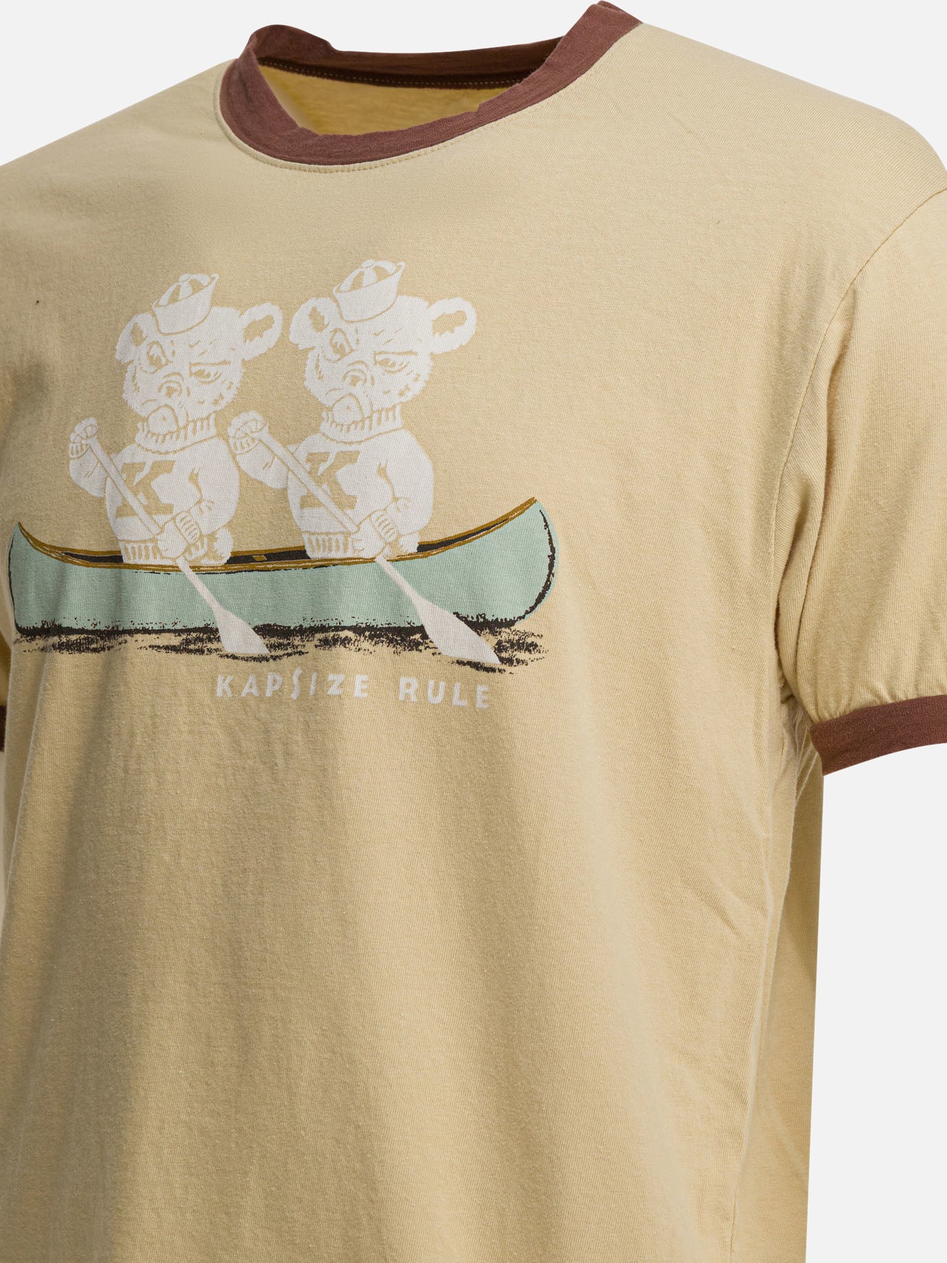 Crewneck t-shirts Graphics Beige - KAPITAL Men | PDP | VIETTI Online Store | Zoom-Modal_4
