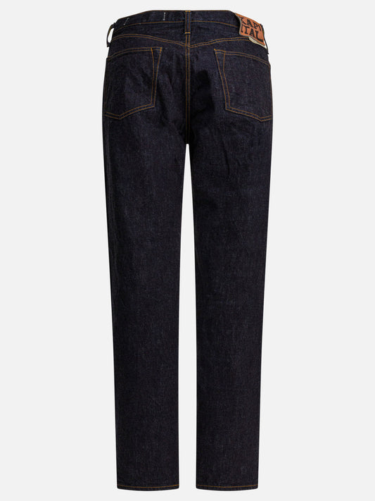 Jeans a gamba dritta Solid colour Blu - KAPITAL Uomo | PLP | VIETTI Online Store | 2