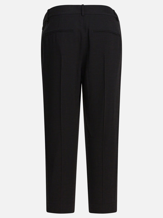 Leisure trousers Solid colour Black - Khaite Women | PLP | VIETTI Online Store | 2