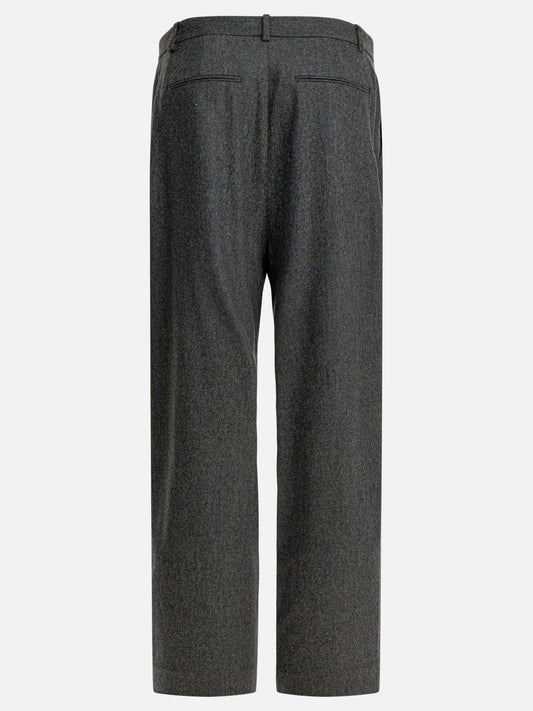 Leisure trousers Pinstriped Grey - Khaite Women | PLP | VIETTI Online Store | 2