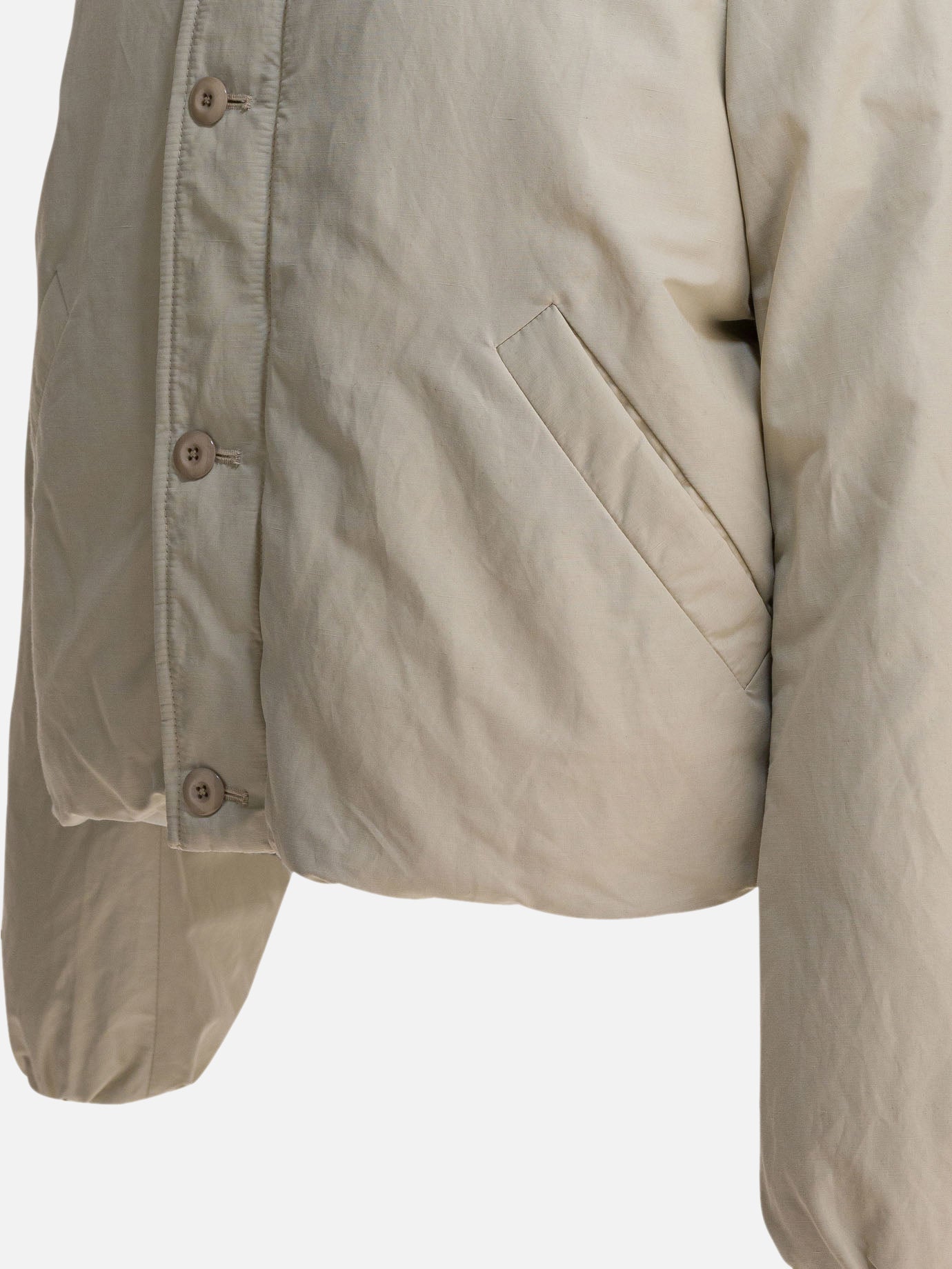 Down jackets Solid colour White - Lemaire Women | PDP | VIETTI Online Store | Zoom-Modal_4