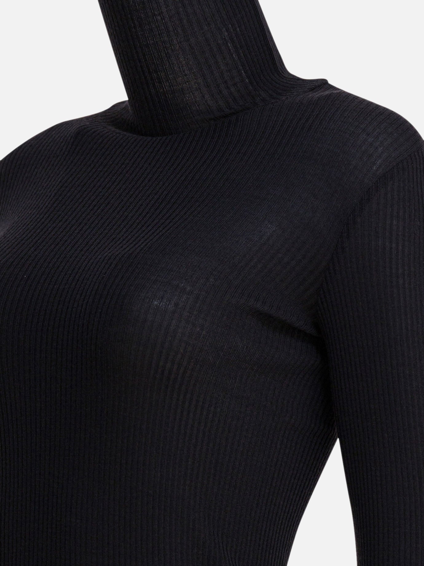 Turtleneck sweaters Solid colour Black - Lemaire Women | PDP | VIETTI Online Store | Zoom-Modal_4
