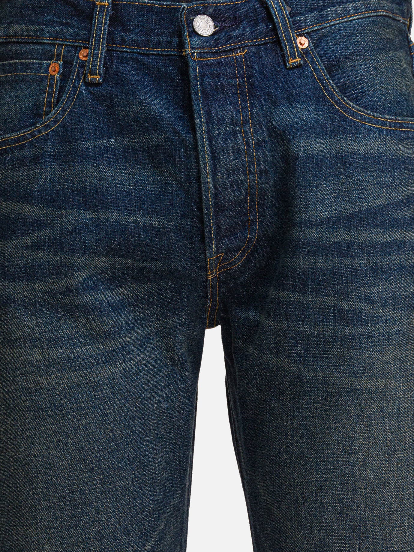 Straight-leg jeans Solid colour Blue - Levi's Men | PDP | VIETTI Online Store | Zoom-Modal_4