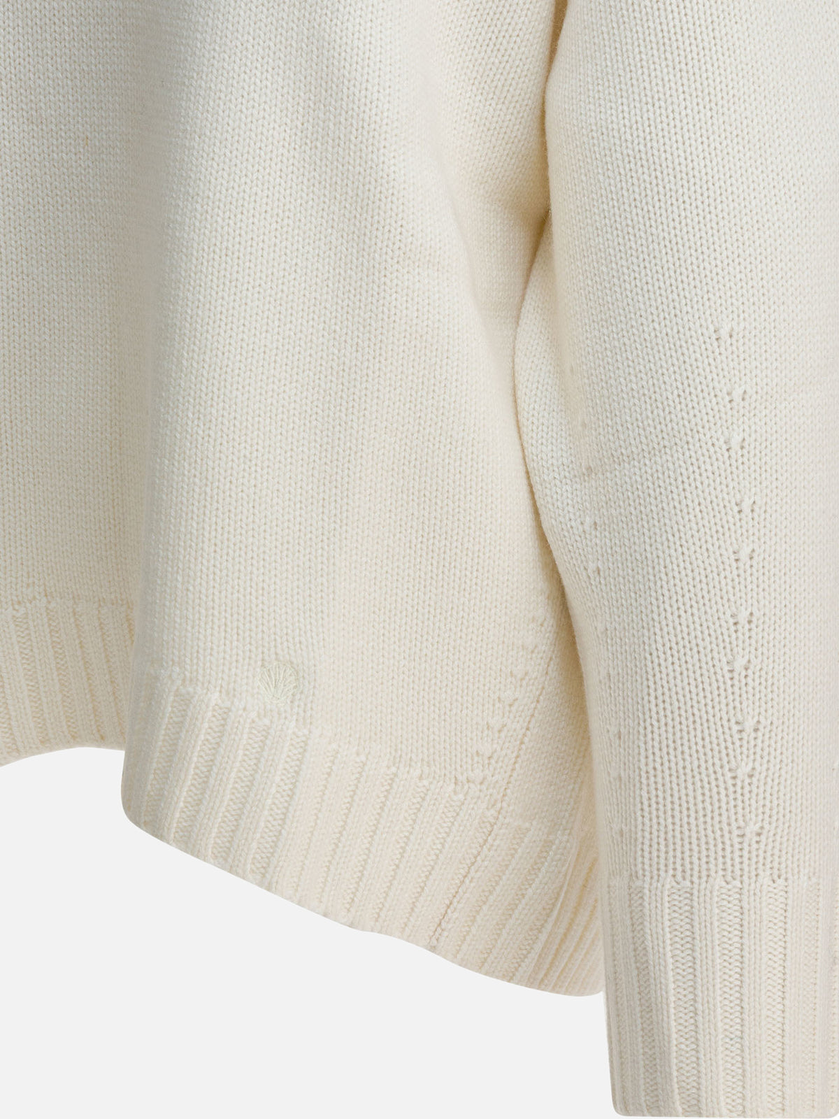 LouLou De Saison Cashmere "Tino" Sweater White
