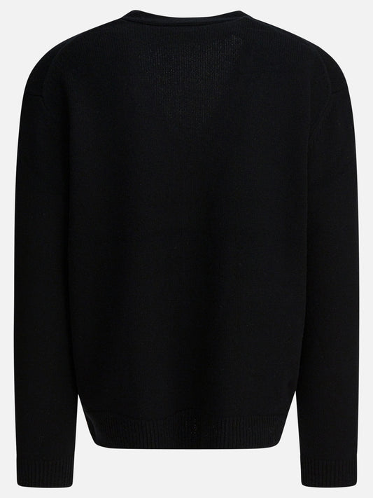 Cardigan Logo Nero - Maison Kitsuné Uomo | PLP | VIETTI Online Store | 2