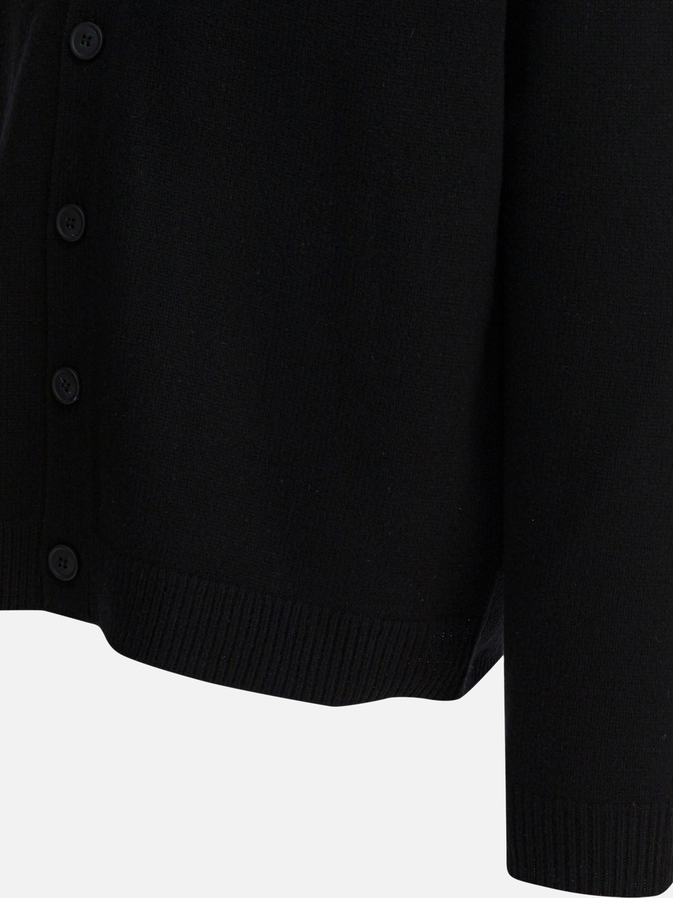 Cardigans Logo Black - Maison Kitsuné Men | PDP | VIETTI Online Store | Zoom-Modal_4