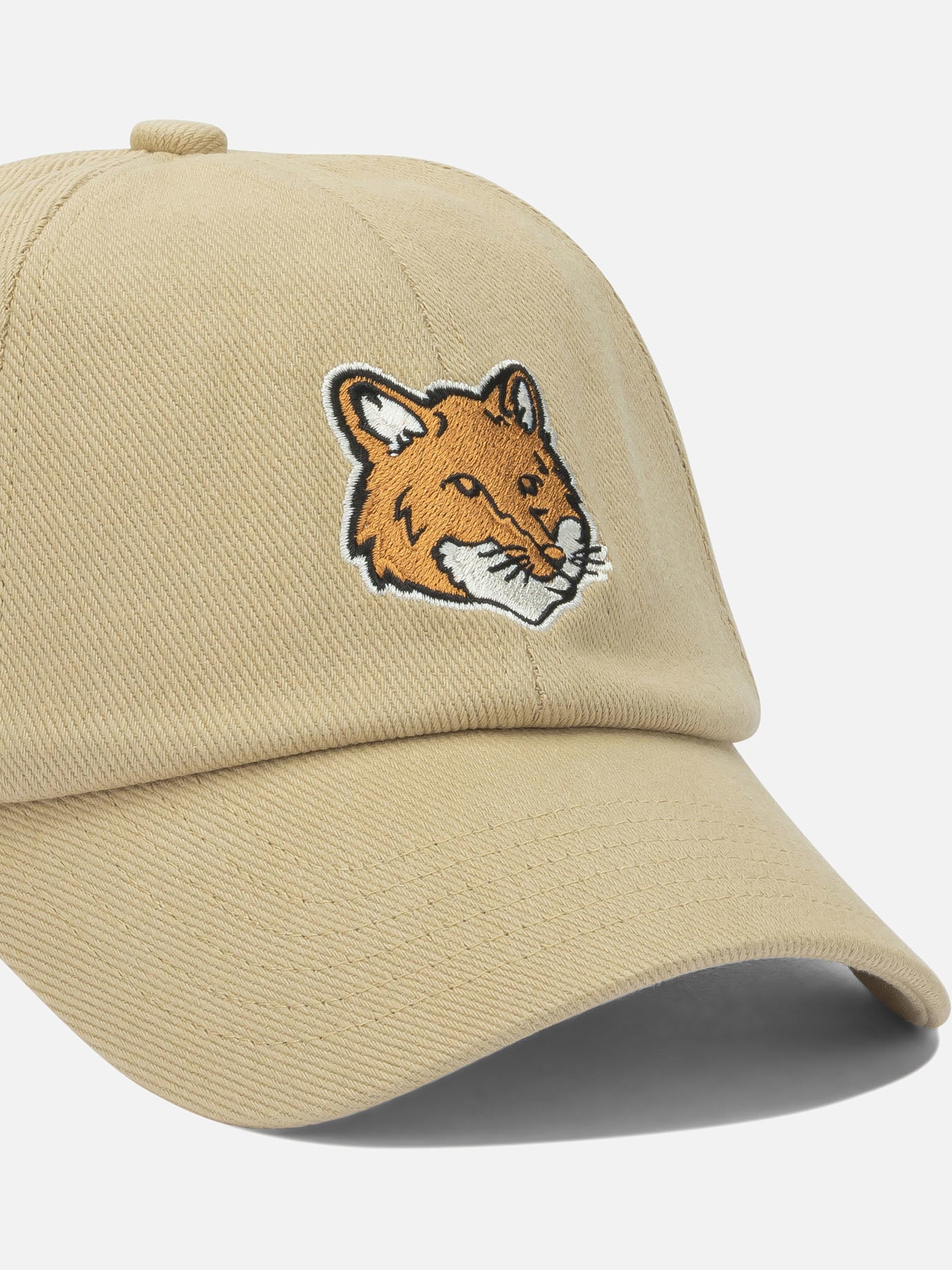Trucker caps 100% cotton Beige - Maison Kitsuné Men | PDP | VIETTI Online Store | Zoom-Modal_4
