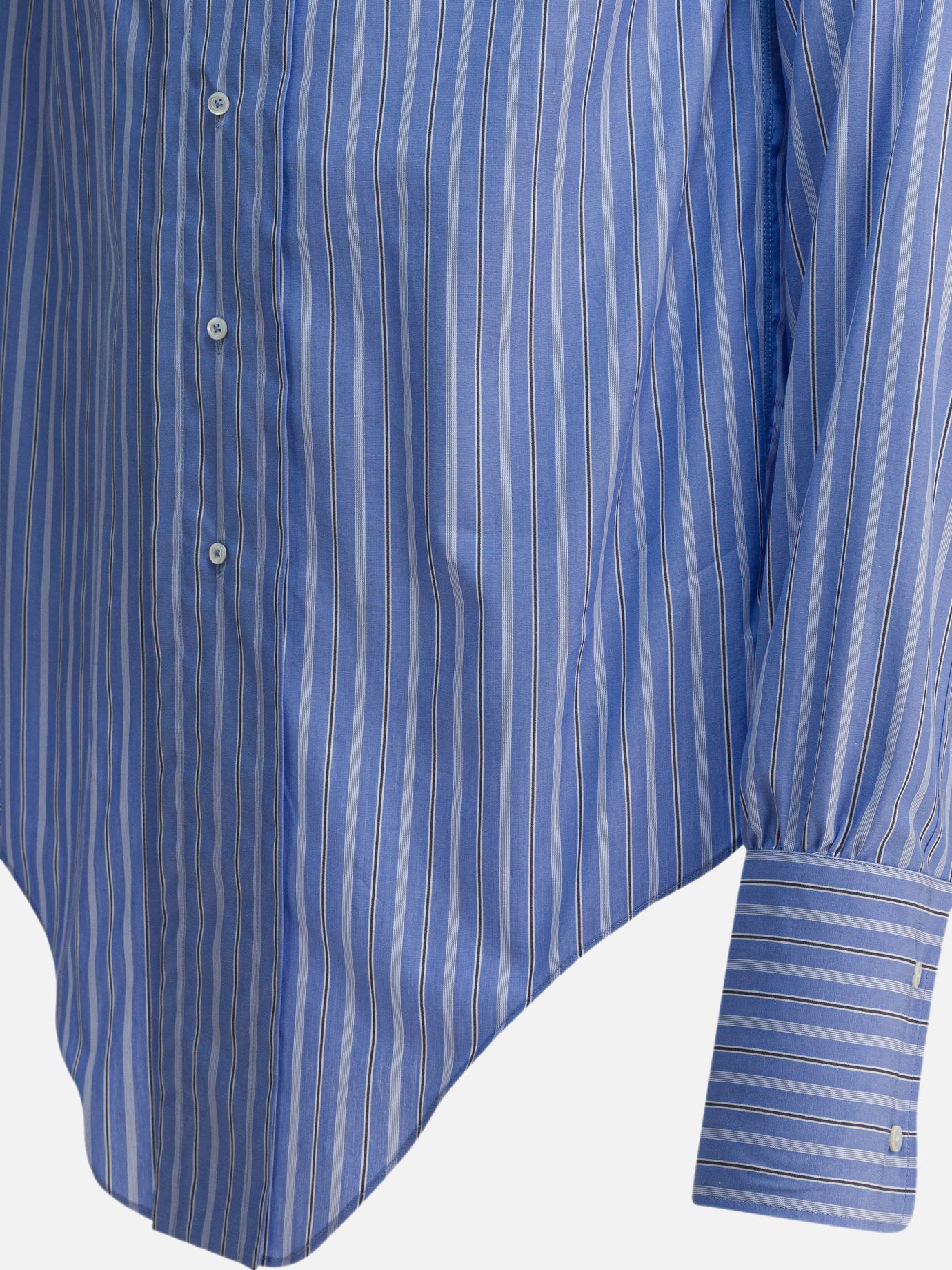 Camicie casual Striped Azzurro - Maison Margiela Donna | PDP | VIETTI Online Store | Zoom-Modal_4