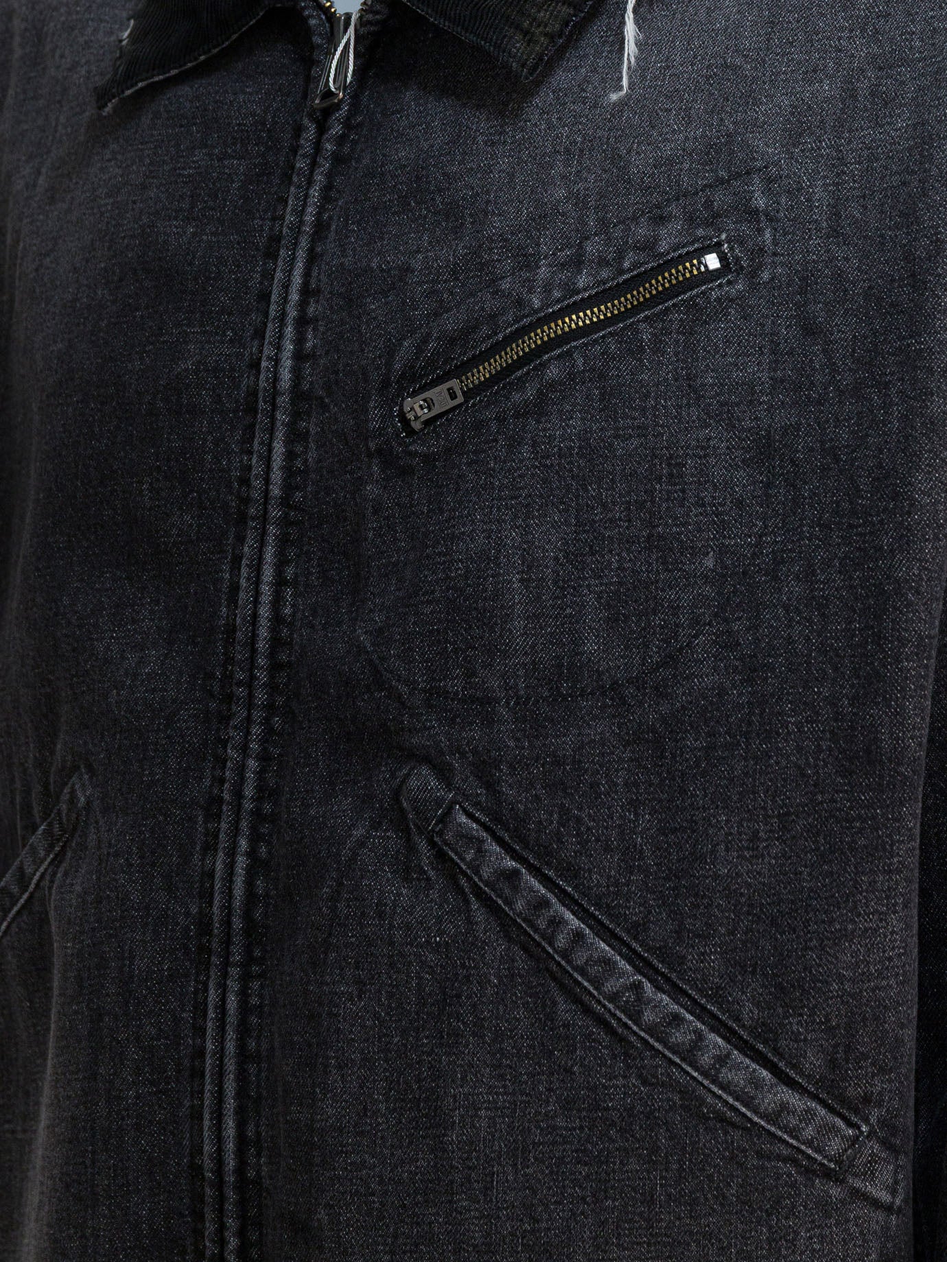 Giacche in denim Solid colour Nero - Maison Margiela Uomo | PDP | VIETTI Online Store | Zoom-Modal_4
