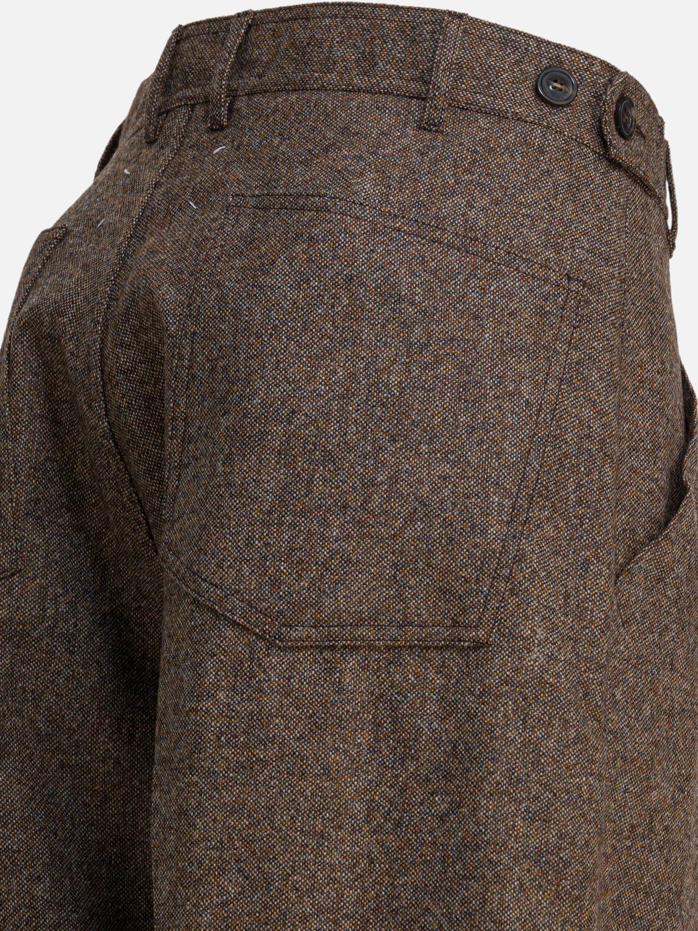 Leisure trousers Solid colour Brown - Maison Margiela Men | PDP | VIETTI Online Store | Zoom-Modal_4