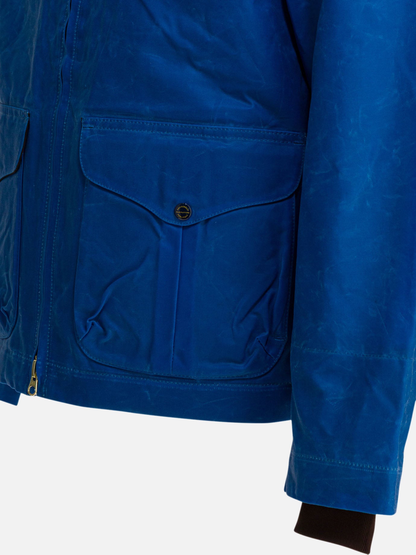Giacche leggere & Trapuntate Solid colour Blu - Manifattura Ceccarelli Uomo | PDP | VIETTI Online Store | Zoom-Modal_4