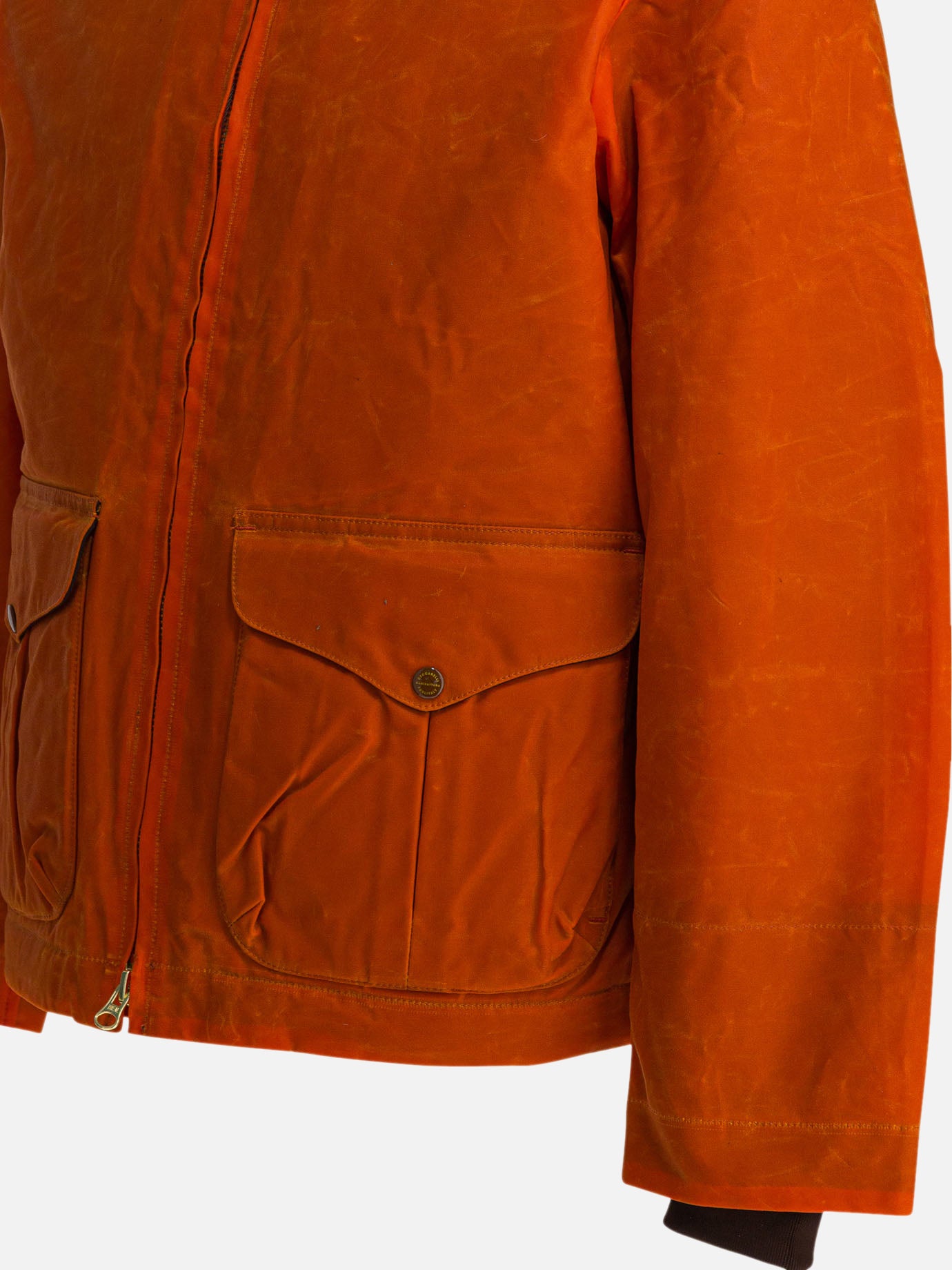 Giacche leggere & Trapuntate Solid colour Arancione - Manifattura Ceccarelli Uomo | PDP | VIETTI Online Store | Zoom-Modal_4