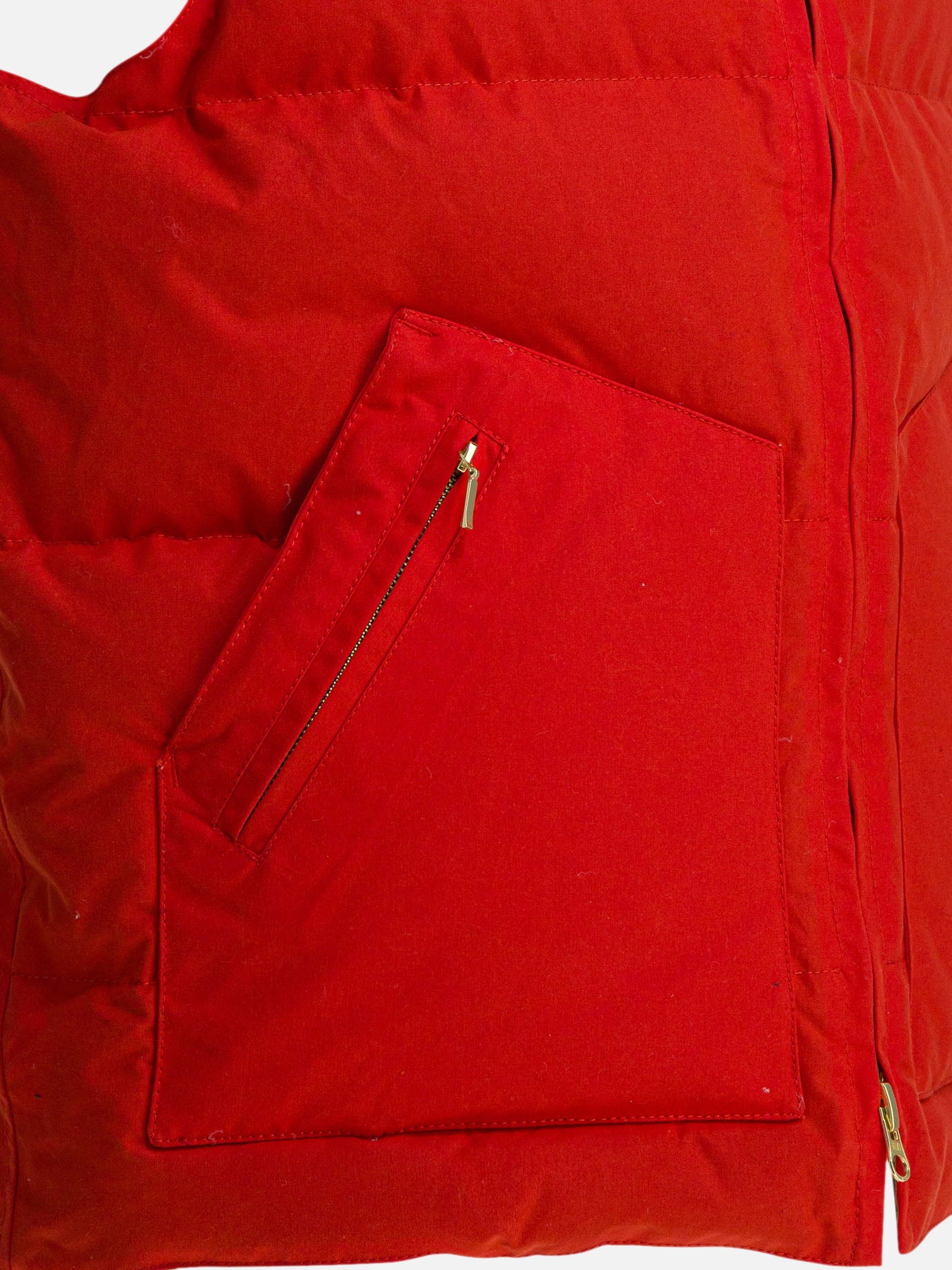 Giacche smanicate Solid colour Arancione - Manifattura Ceccarelli Uomo | PDP | VIETTI Online Store | Zoom-Modal_4