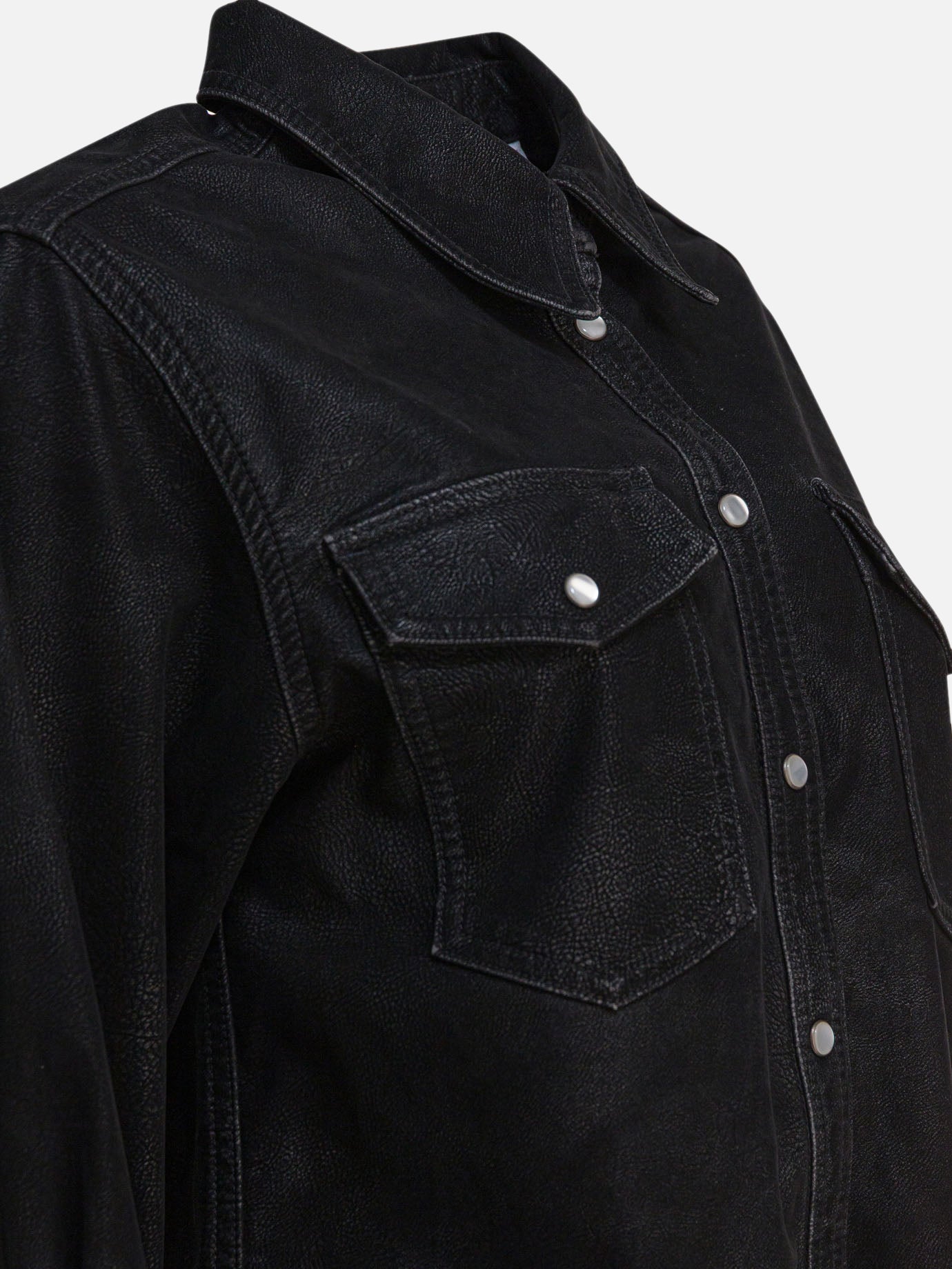 Casual shirts Solid colour Black - Marant Étoile Women | PDP | VIETTI Online Store | Zoom-Modal_4
