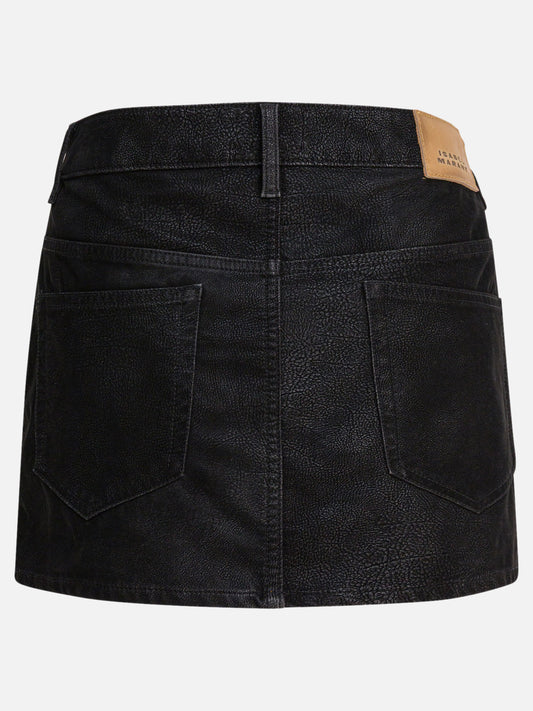 Miniskirts Solid colour Black - Marant Étoile Women | PLP | VIETTI Online Store | 2