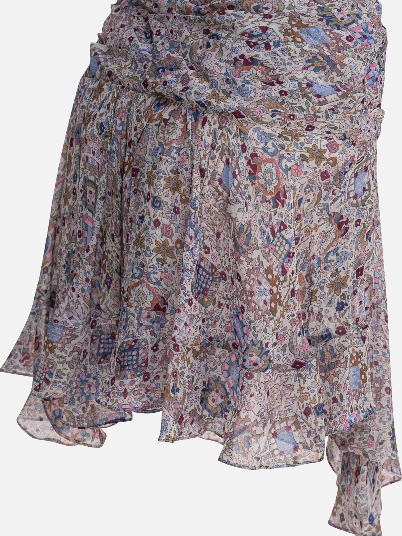 Miniskirts Floral Beige - Marant Étoile Women | PDP | VIETTI Online Store | Zoom-Modal_4